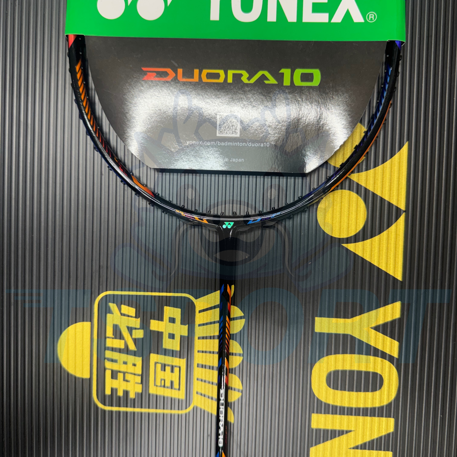 [Collect] Yonex Duora 10 Badminton Racket - Blue / Orange