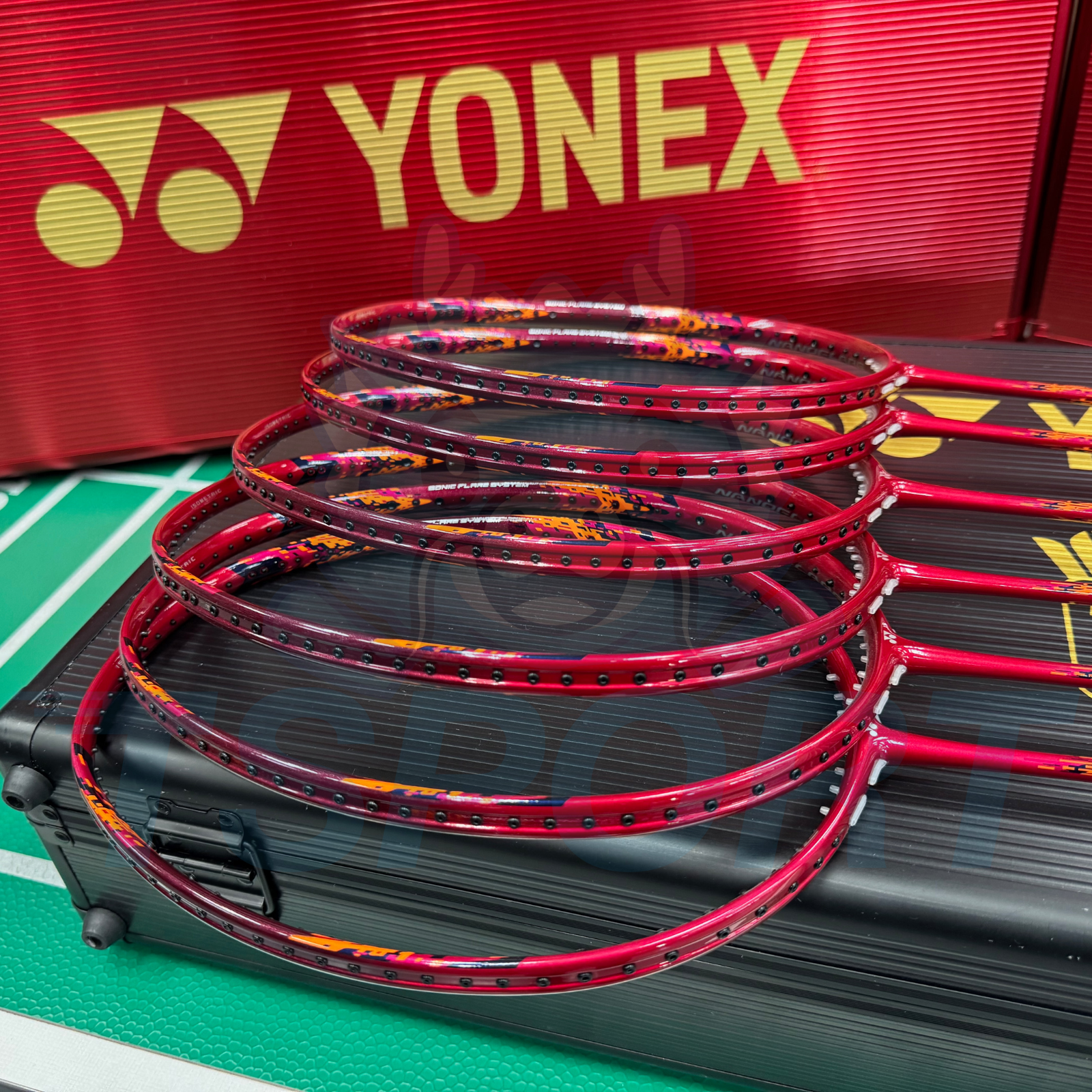 [Collect] Yonex Nanoflare 700 BP Limited Badminton Racket - Red