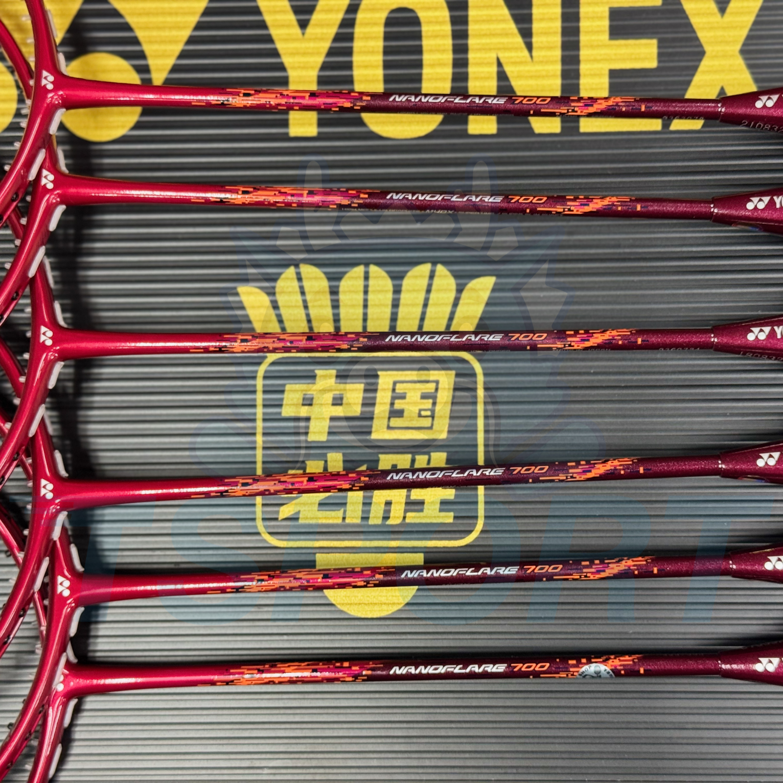 [Collect] Yonex Nanoflare 700 BP Limited Badminton Racket - Red