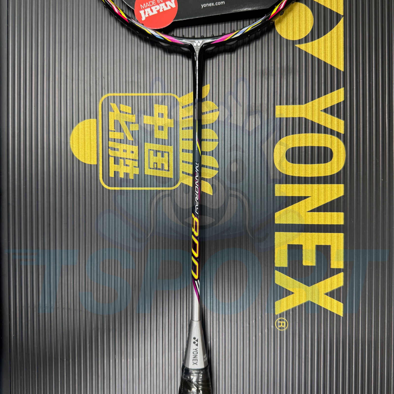 [Collect] Yonex Nanoray 800 Badminton Racket - Black Magenta