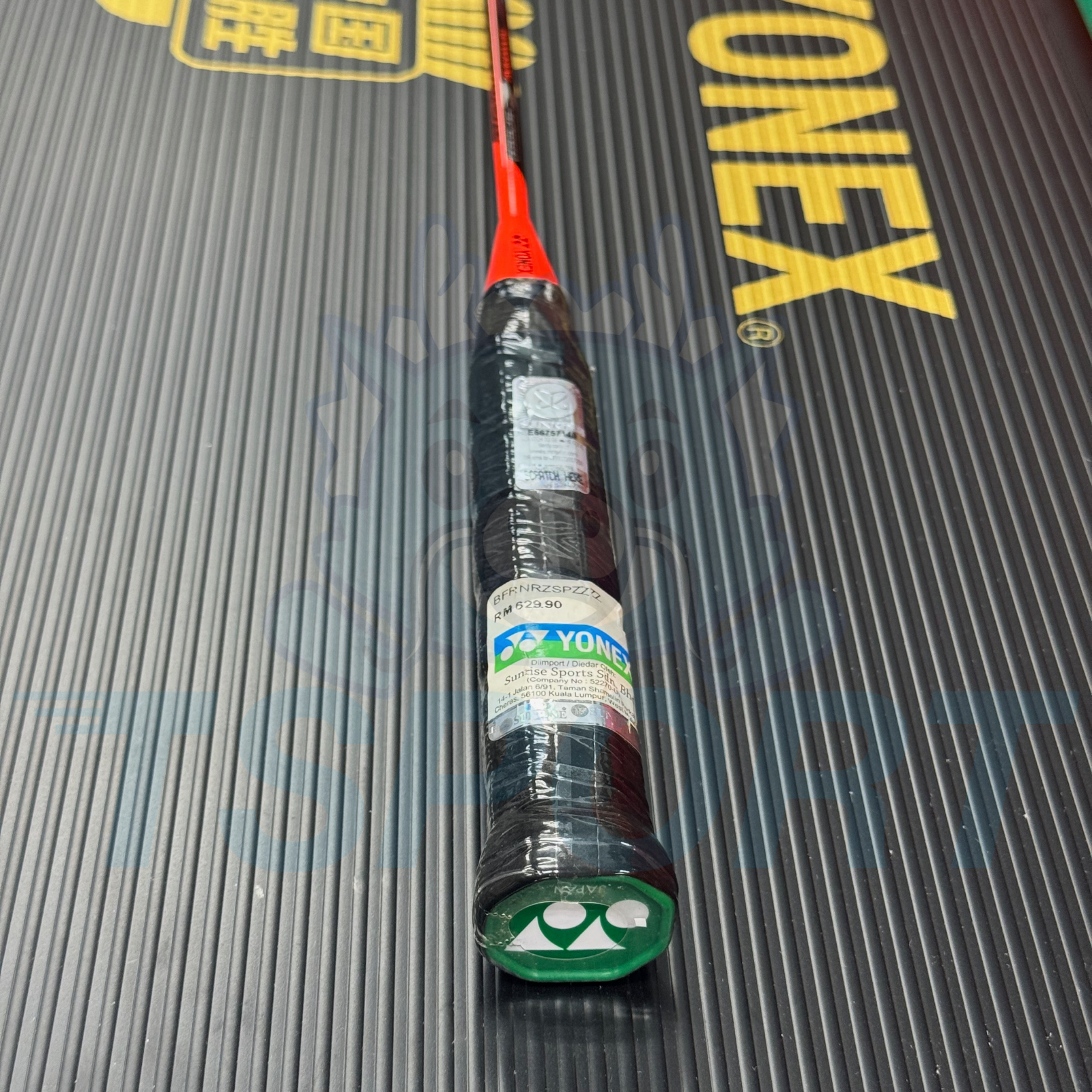 [Collect] Yonex Nanoray Z Speed Badminton Racket - High Orange