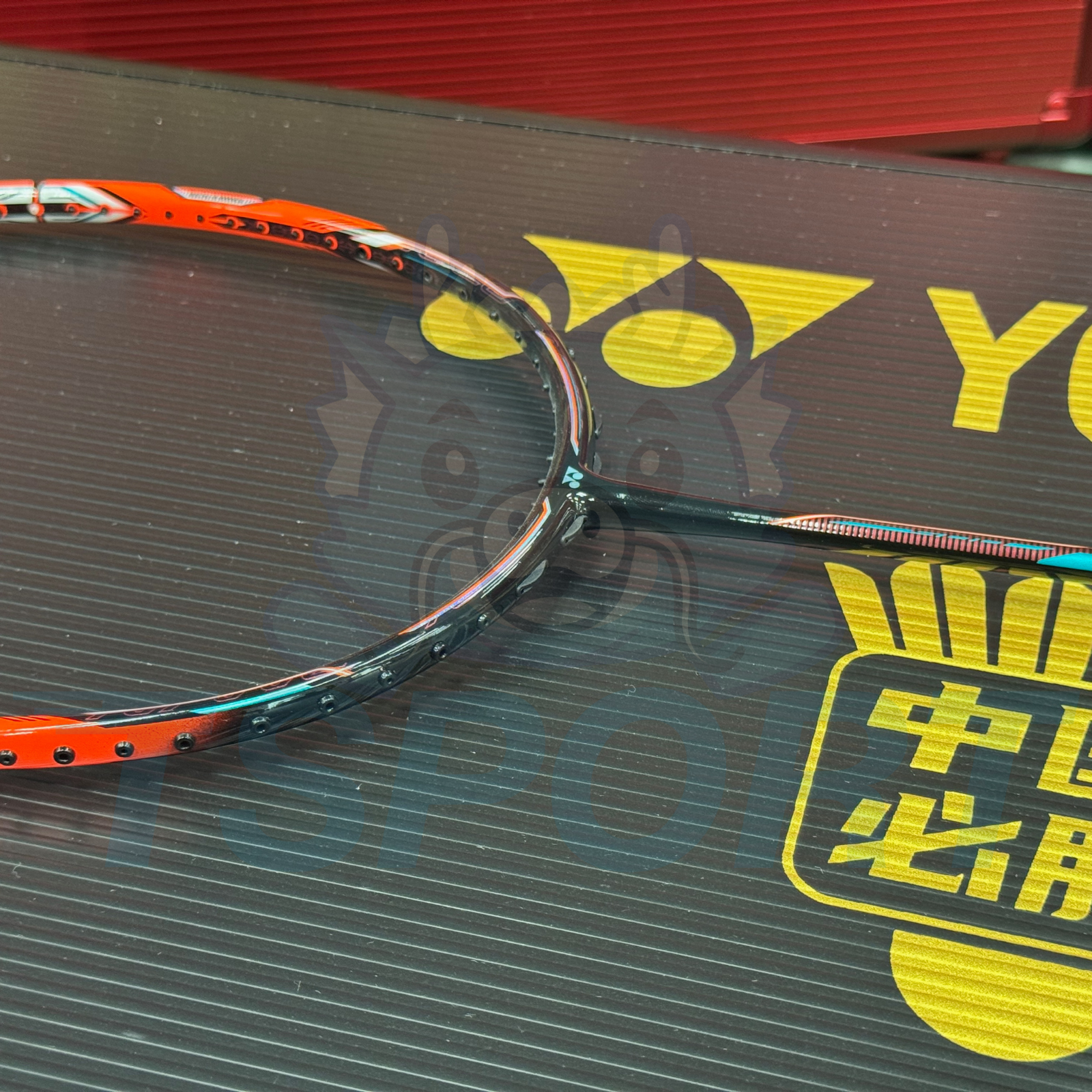 [Collect] Yonex Nanoray Z Speed Badminton Racket - High Orange