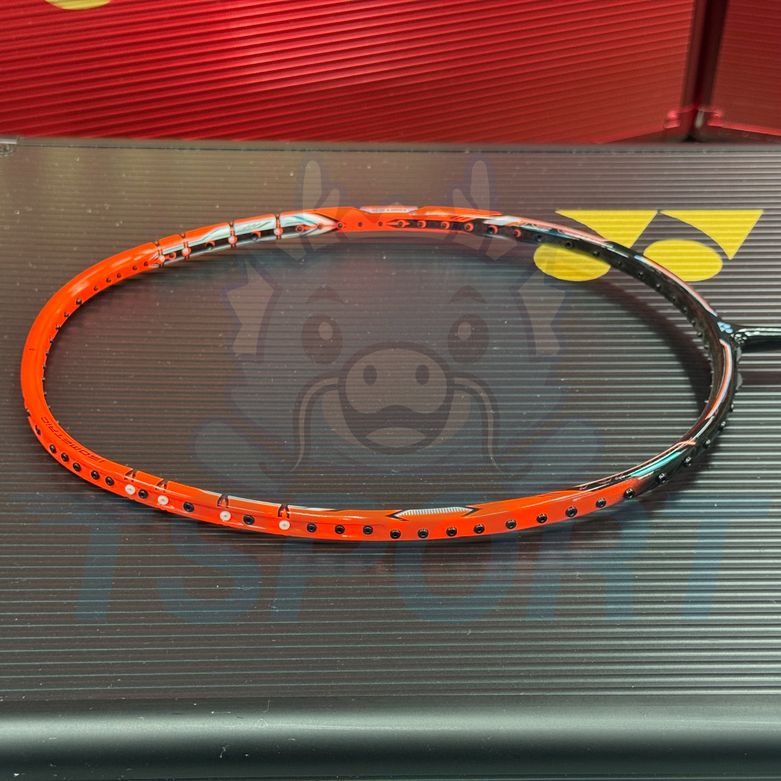 [Collect] Yonex Nanoray Z Speed Badminton Racket - High Orange