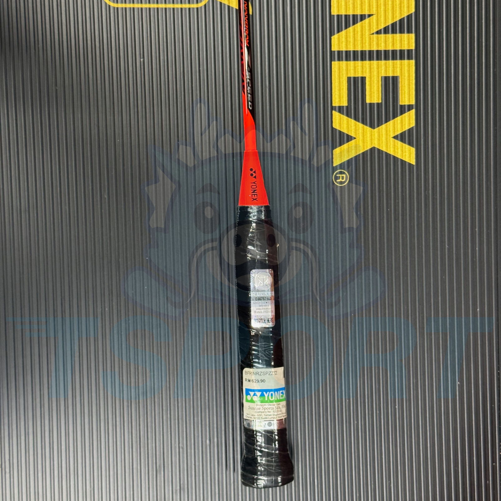 [Collect] Yonex Nanoray Z Speed Badminton Racket - High Orange
