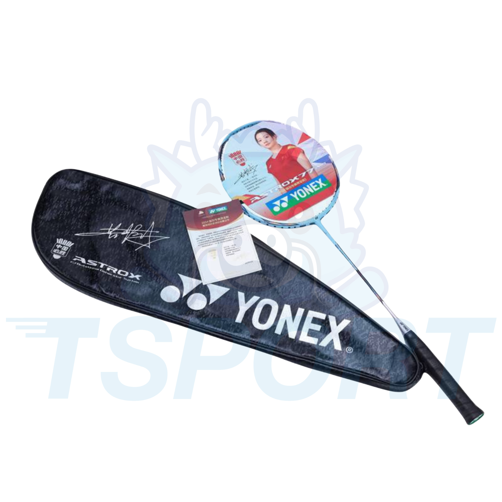 [Collect] Yonex x Huang Ya Qiong Astrox 77 Pro Limited Badminton Racket - Sky Blue