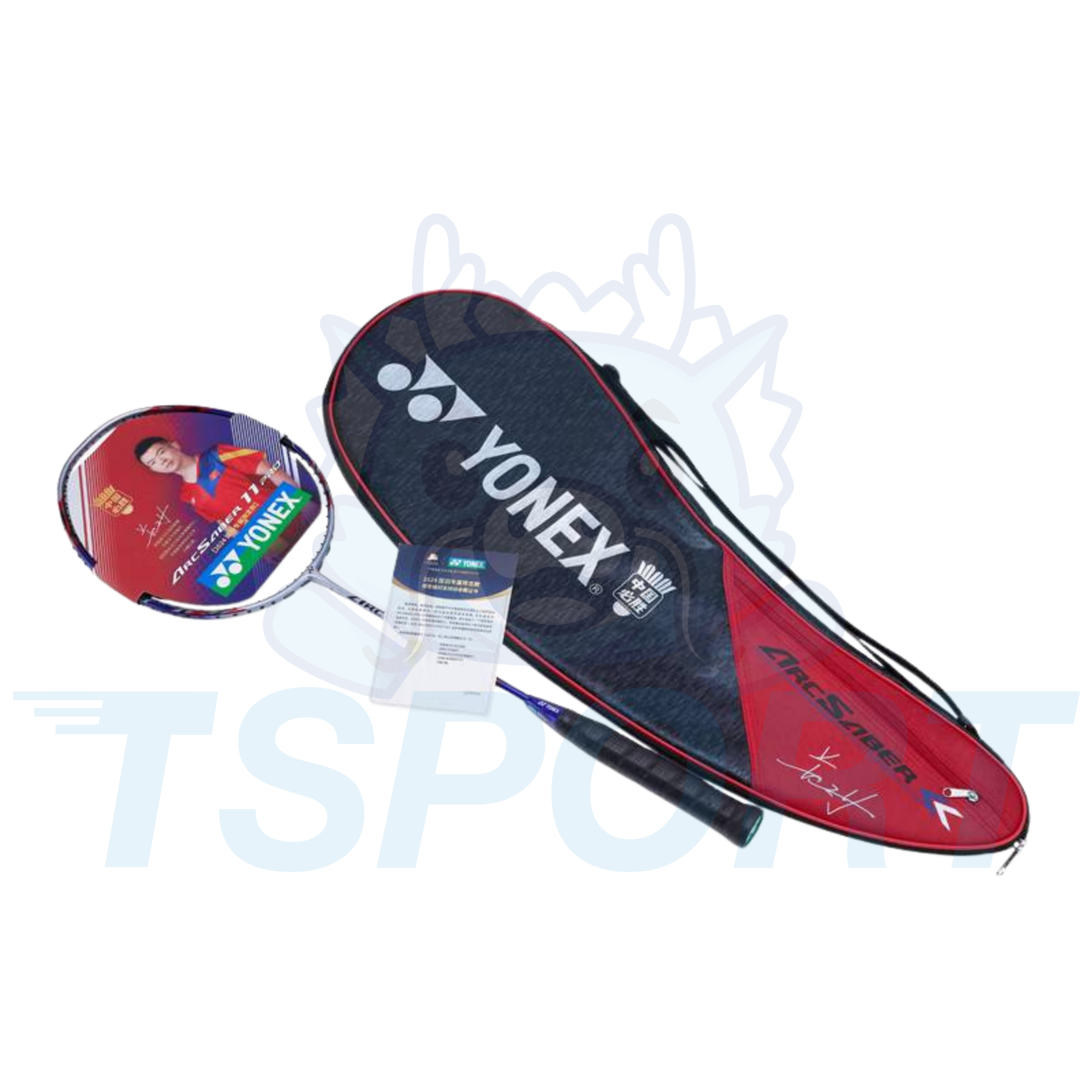 [Collect] Yonex x Zheng Si Wei Arcsaber 11 Pro Limited Badminton Racket - Navy / Red