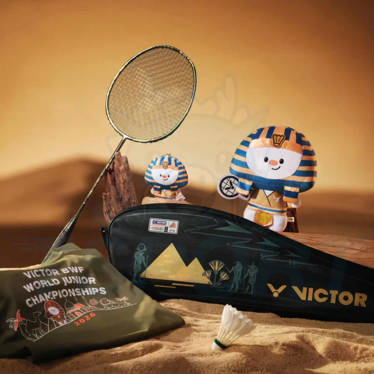 [Collection] Victor Thruster Ryuga II Pro Egypt WJC 2026 Badminton Racket - Deep Green / Black Gold