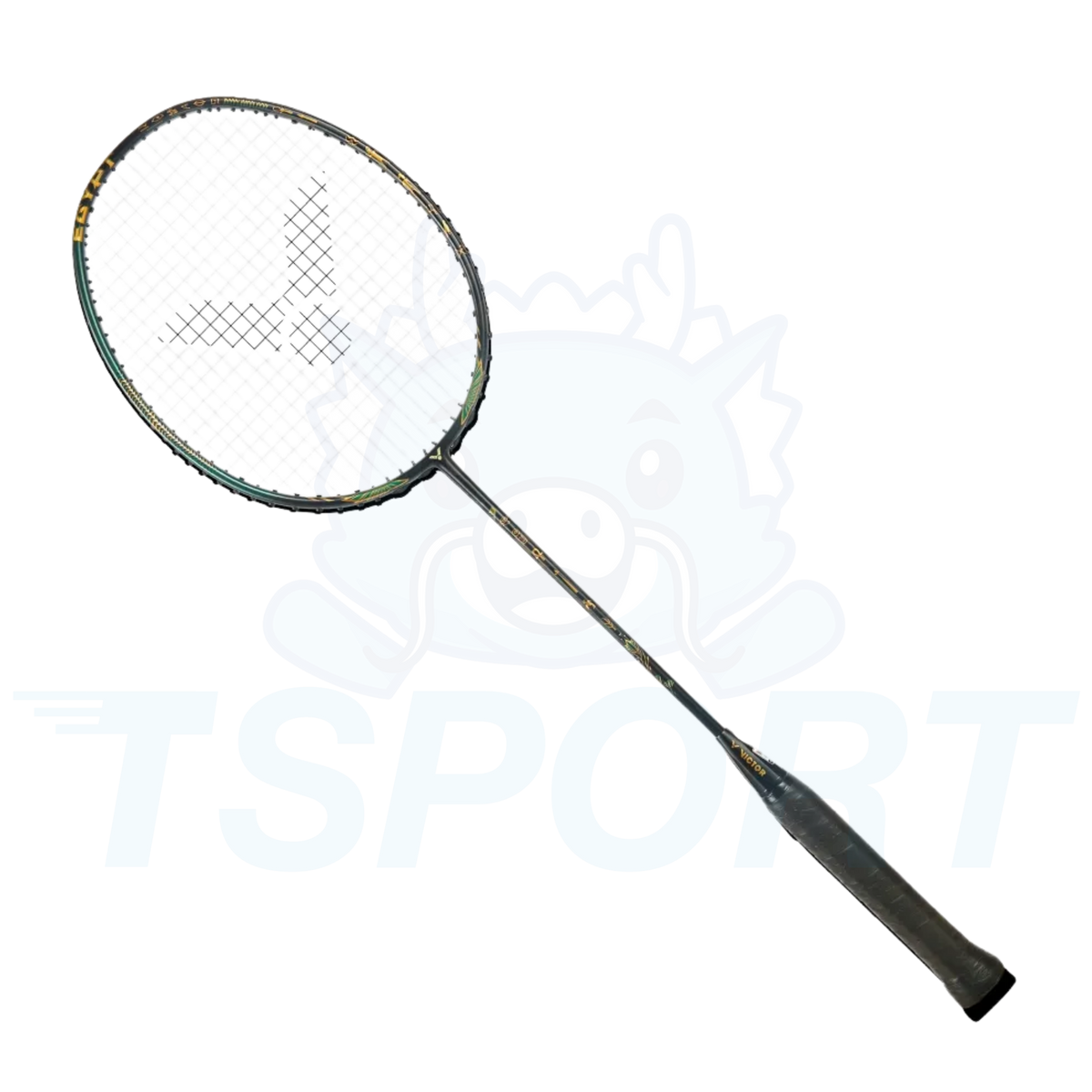 [Collection] Victor Thruster Ryuga II Pro Egypt WJC 2026 Badminton Racket - Deep Green / Black Gold