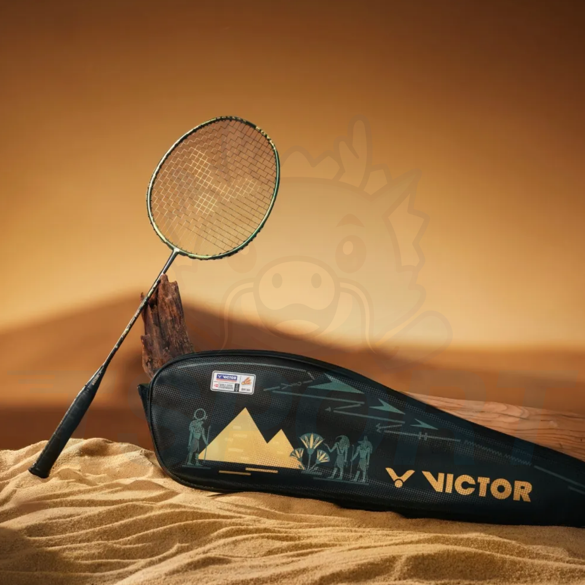 [Collection] Victor Thruster Ryuga II Pro Egypt WJC 2026 Badminton Racket - Deep Green / Black Gold