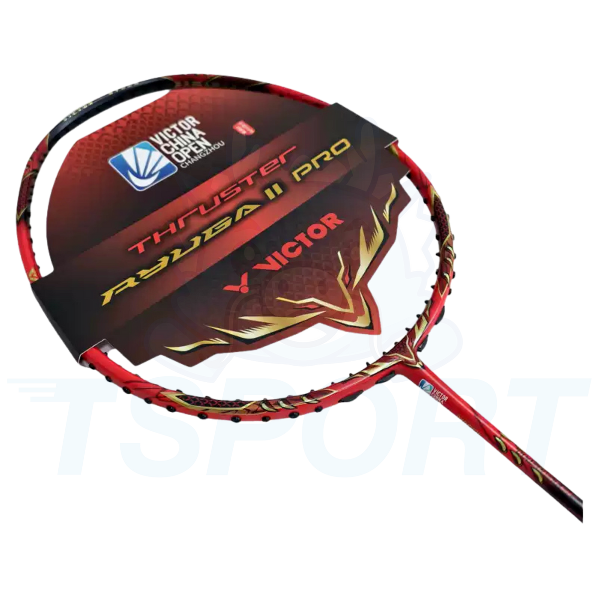 [Collection] Victor Thruster Ryuga II Pro China Open Changzhou 2026 Badminton Racket - Crimson Red
