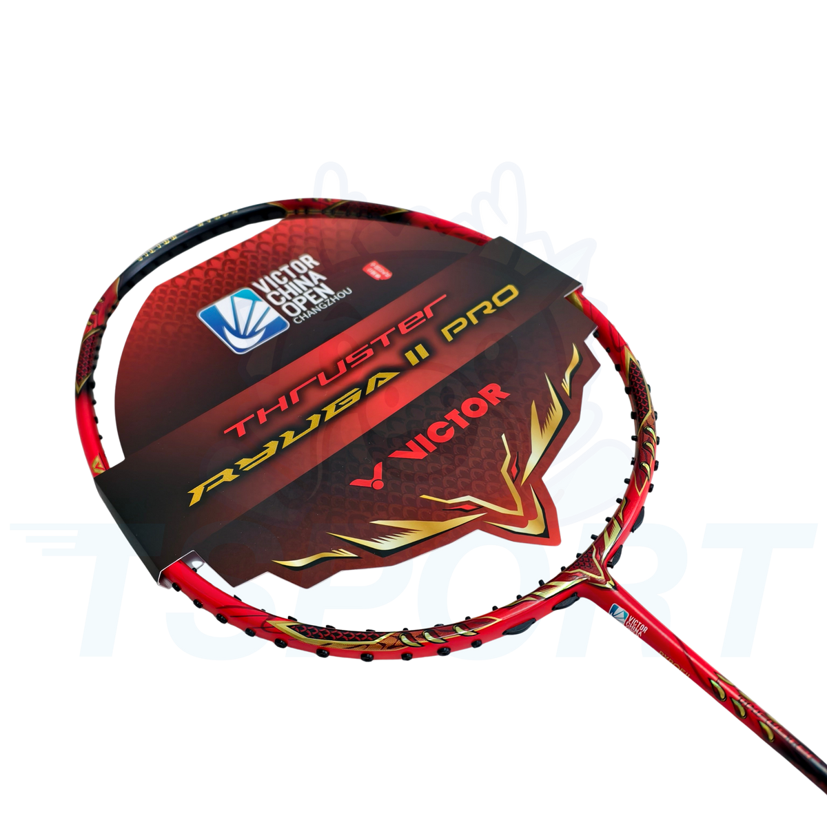 [Collection] Victor Thruster Ryuga II Pro China Open Changzhou 2026 Badminton Racket - Crimson Red