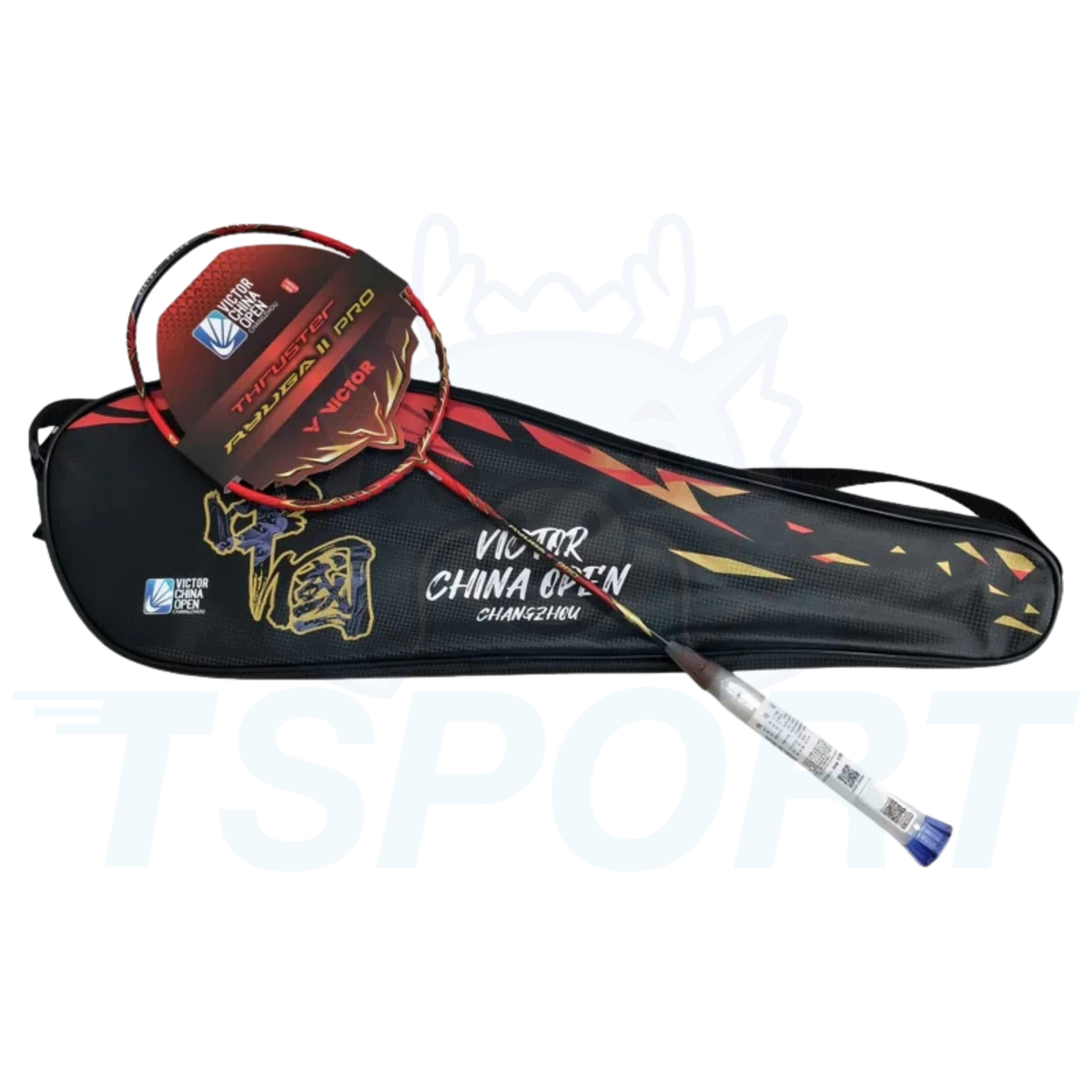[Collection] Victor Thruster Ryuga II Pro China Open Changzhou 2026 Badminton Racket - Crimson Red