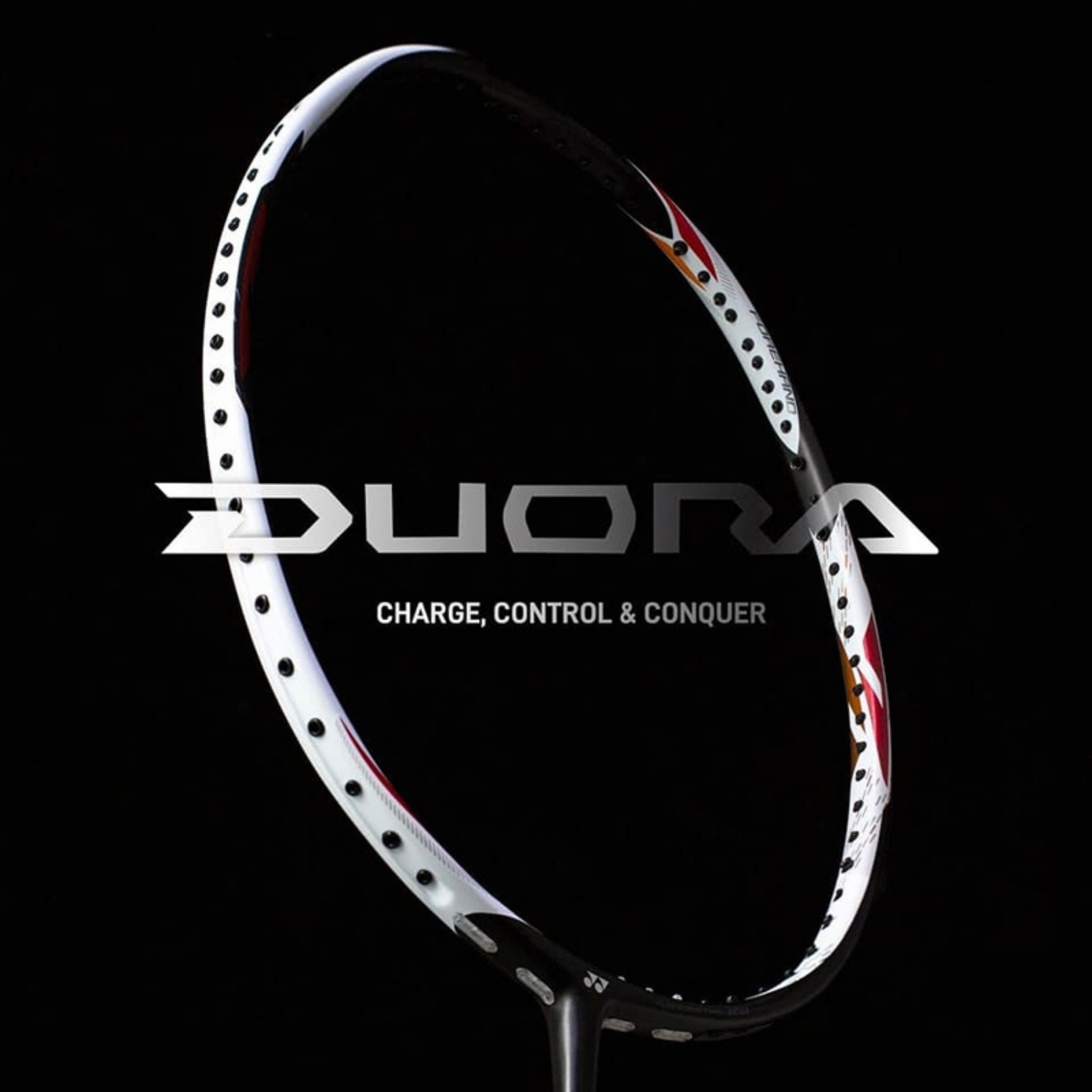 Raquette de badminton Yonex Duora Z-Strike - Noir / Blanc