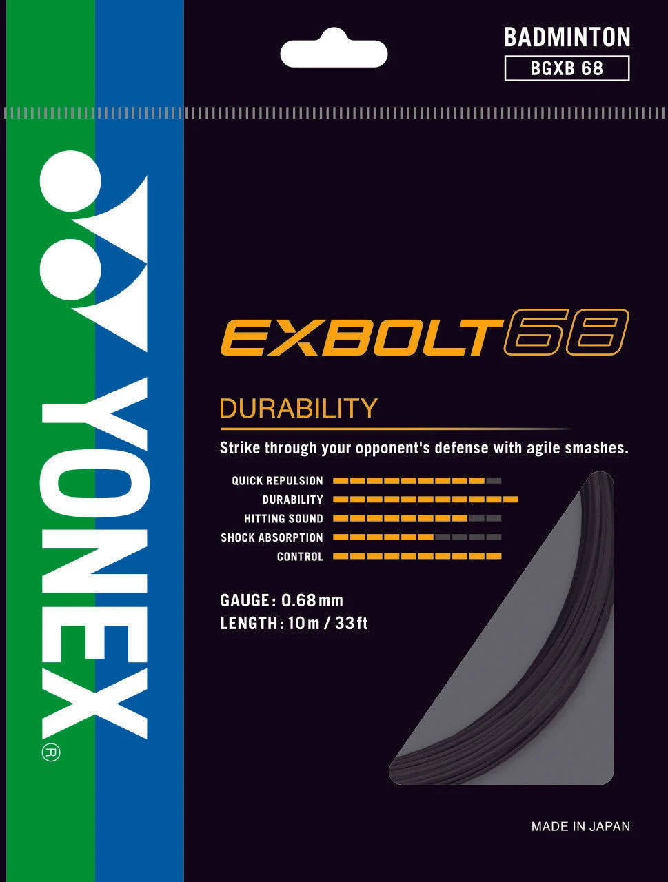 Yonex Exbolt 68 10m Badminton String