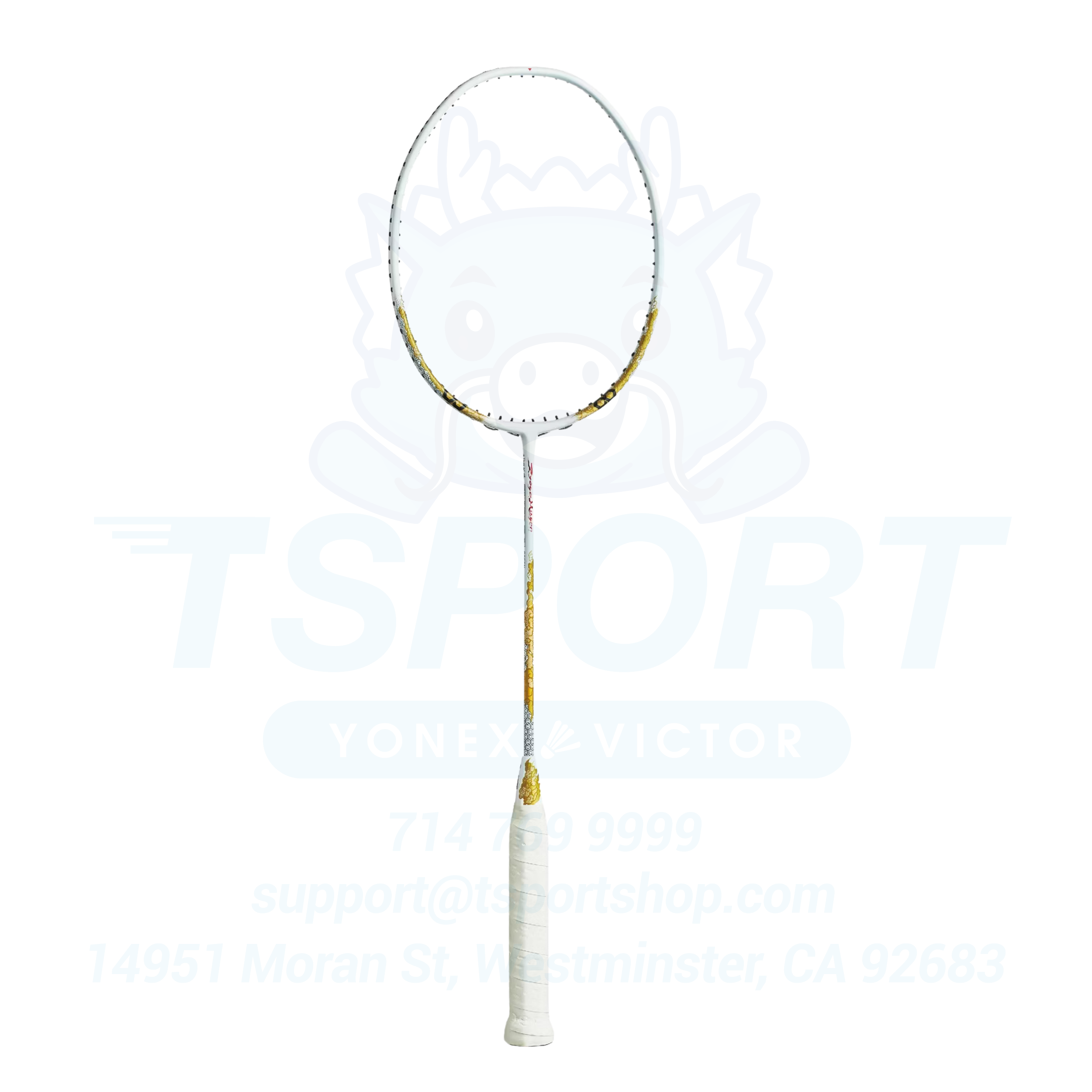 Gosen Ryoga Mugen Badminton Racket - White