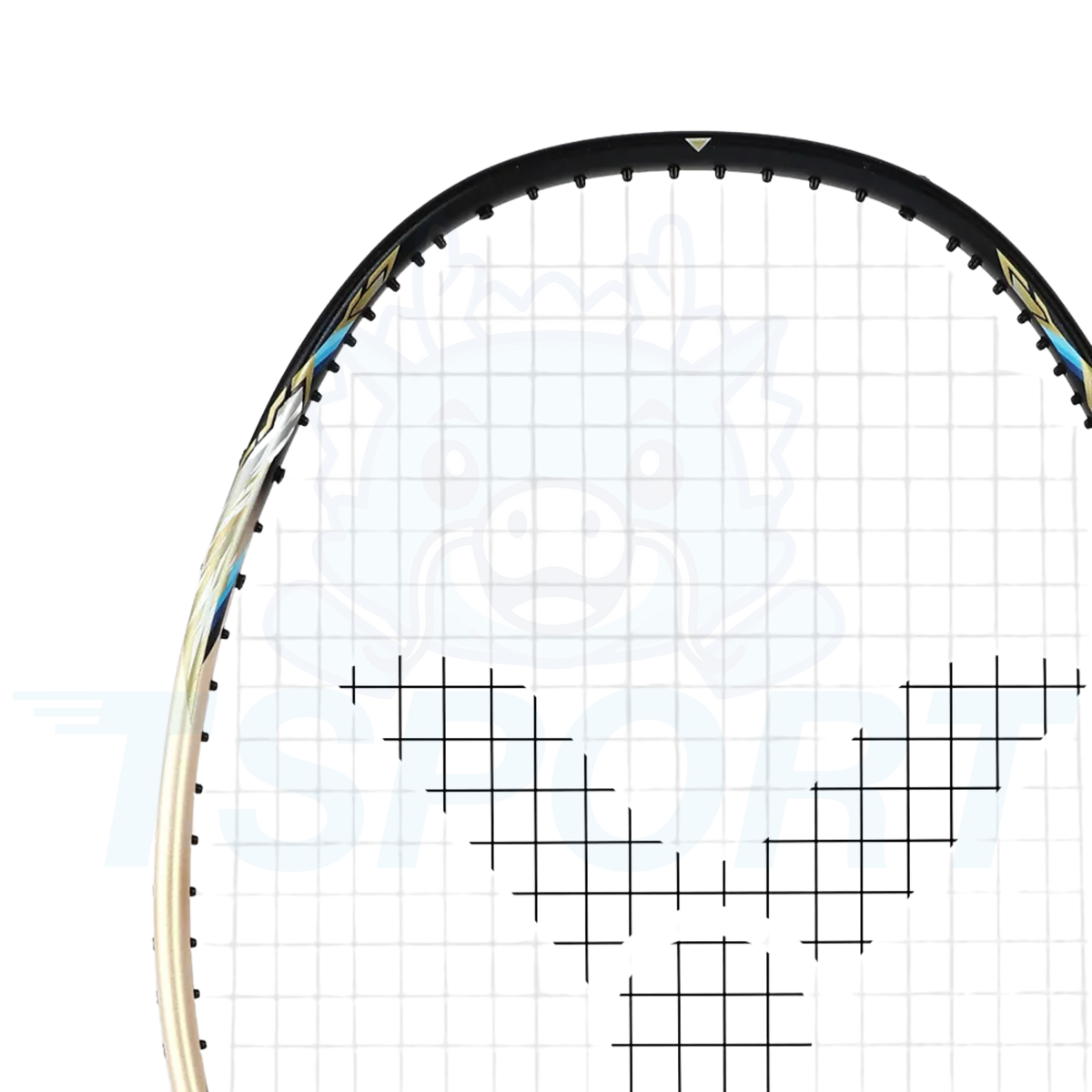 Victor Thruster Hawk Badminton Racket - Golden Sand