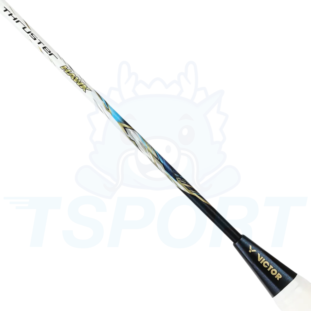 Victor Thruster Hawk Badminton Racket - Golden Sand