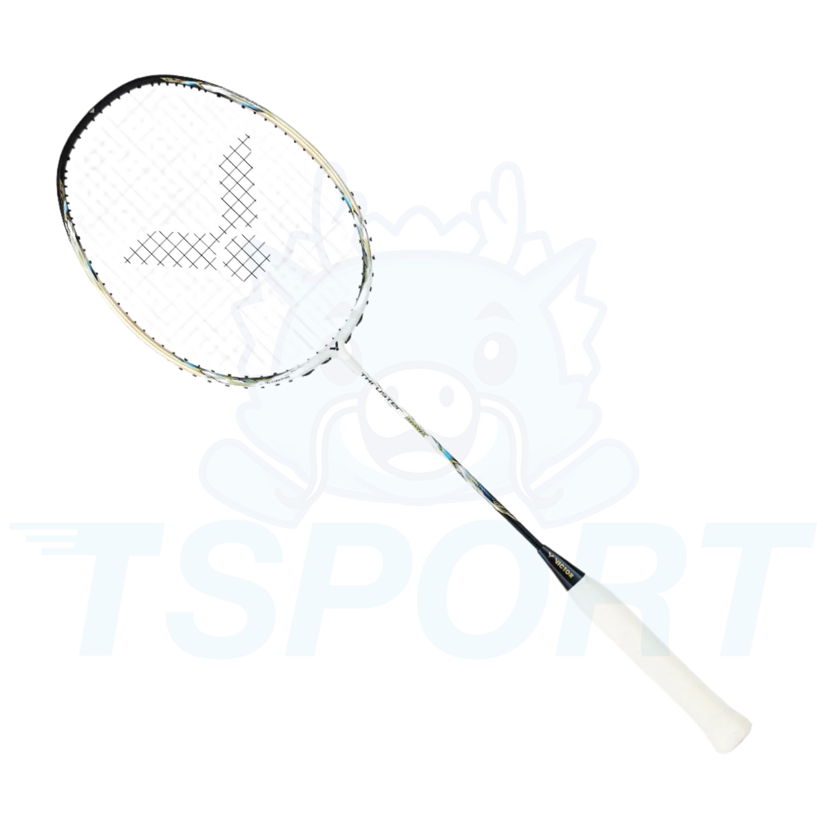 Victor Thruster Hawk Badminton Racket - Golden Sand