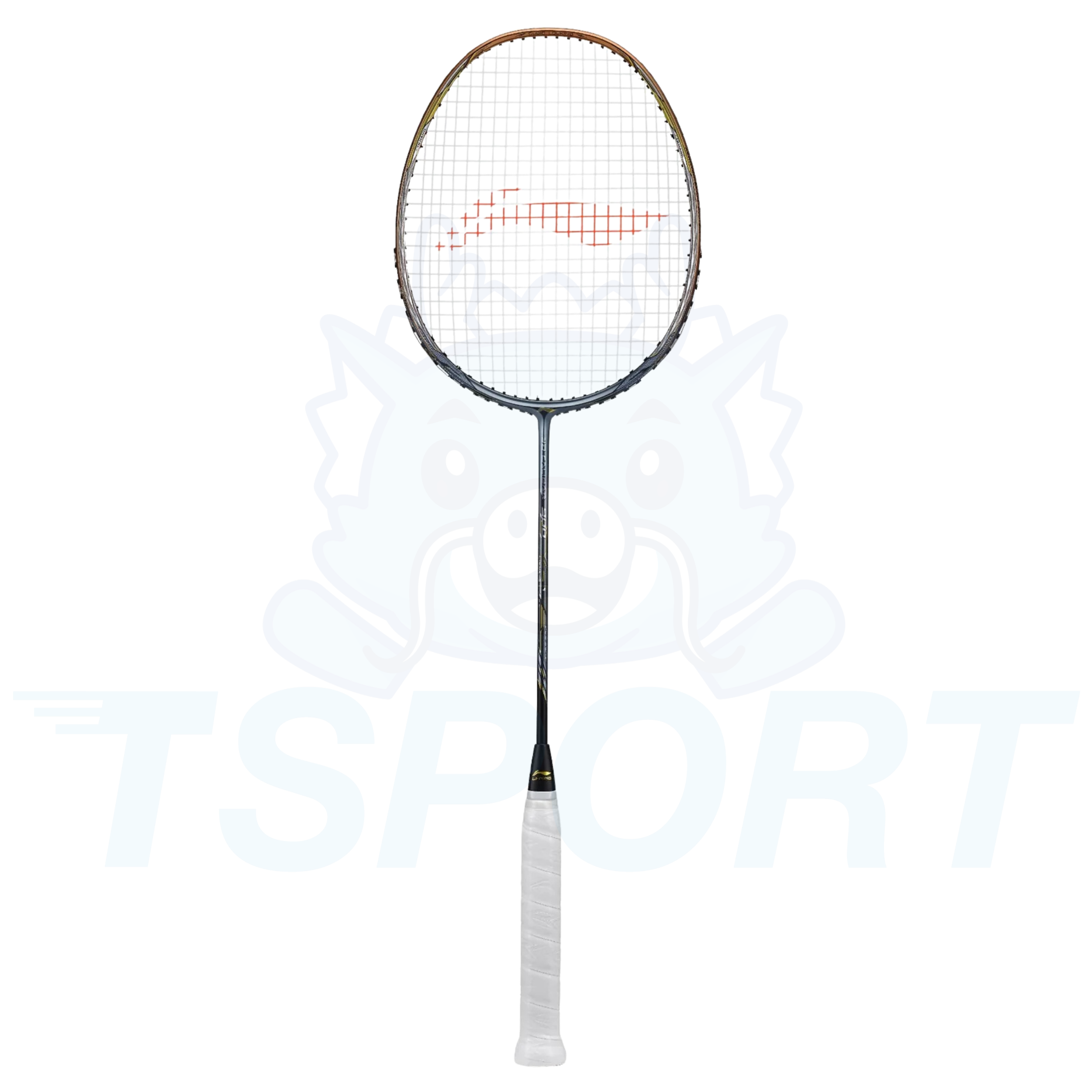 Li-Ning 3D Calibar 900 Badminton Racket - Gold / Grey