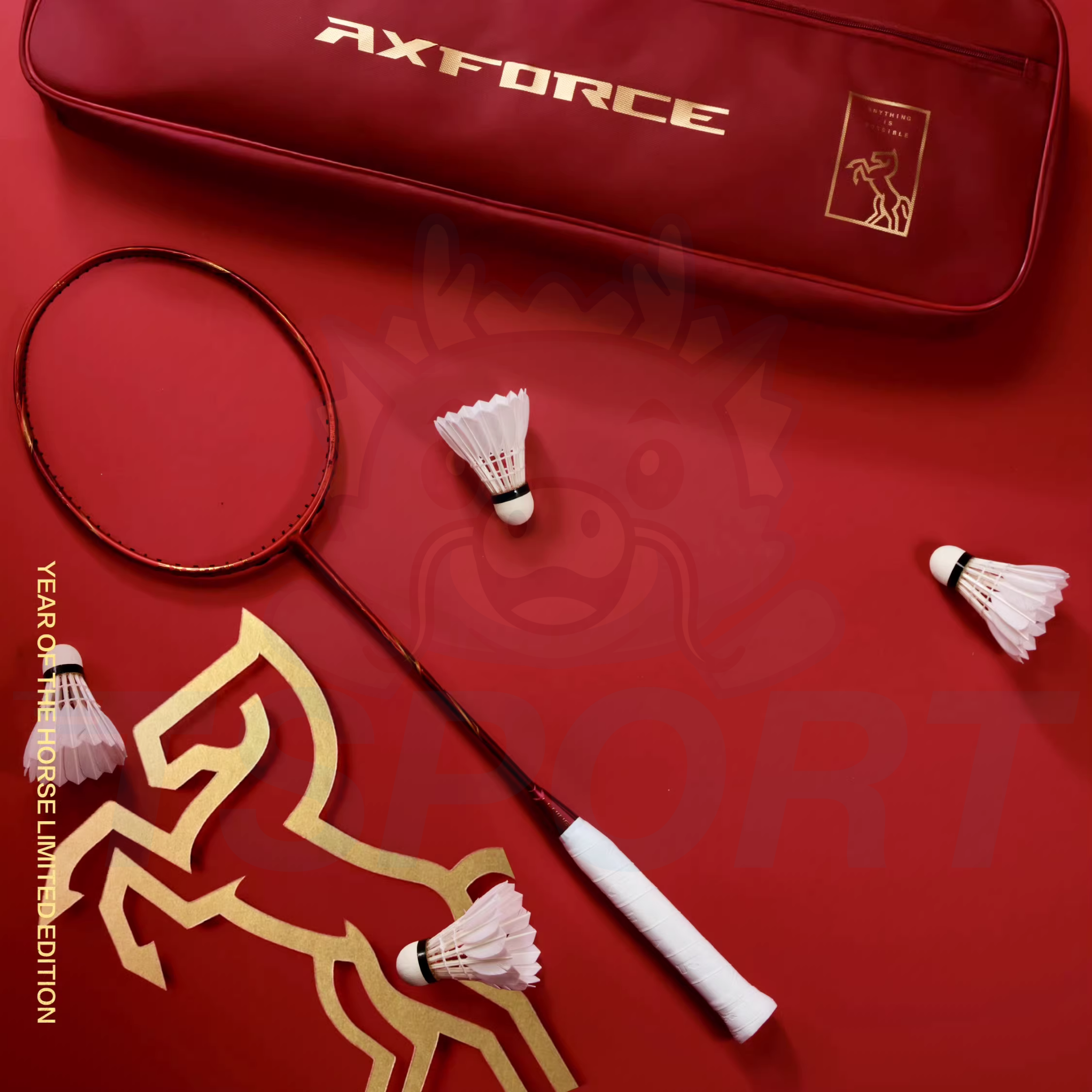 Li-Ning Axforce 90 Chinese New Year Limited Badminton Racket