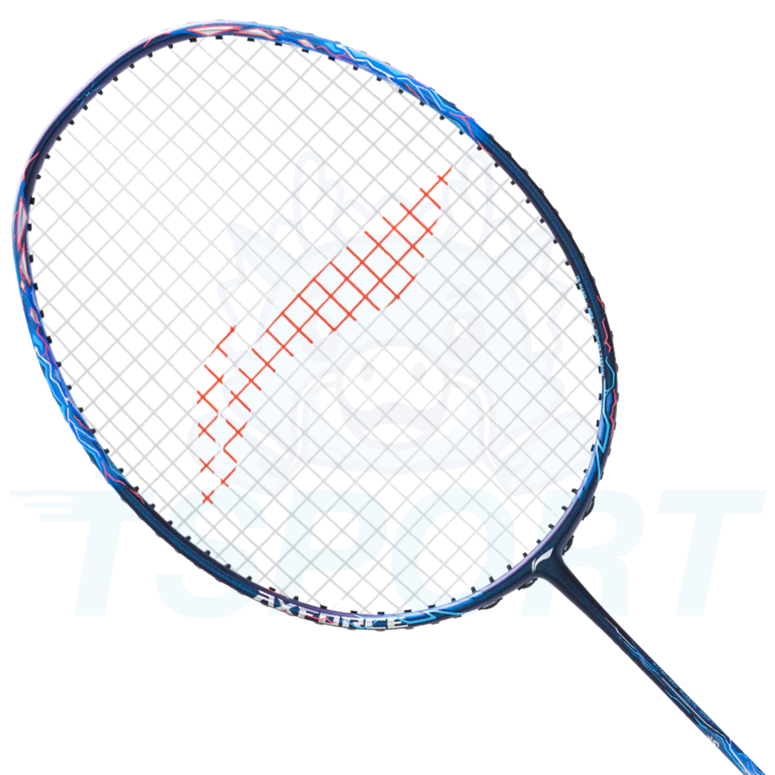 Li-Ning Axforce 90 Dragon Long Max Badminton Racket - Blue