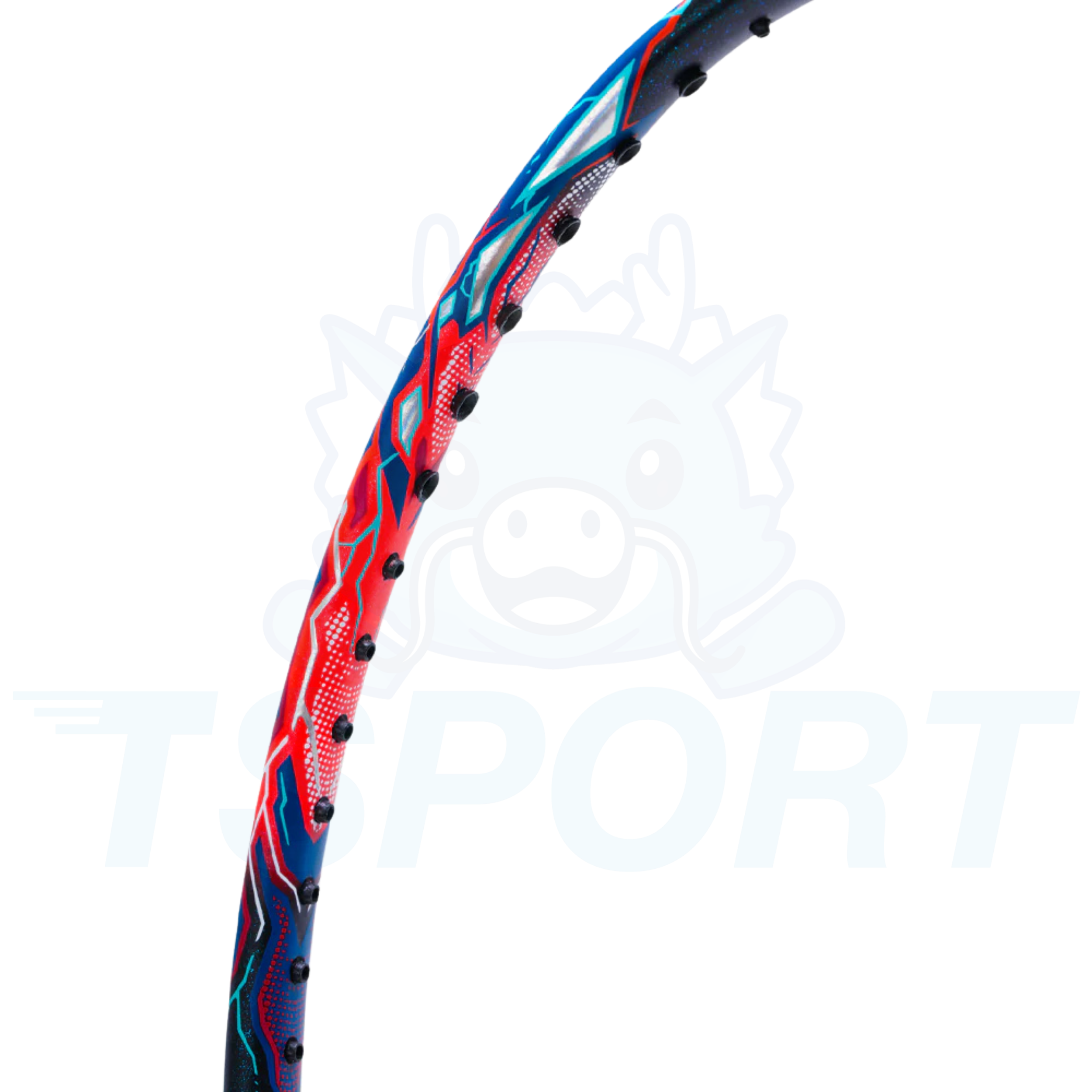 Li-Ning Axforce 90 Tiger Max Badminton Racket - Red