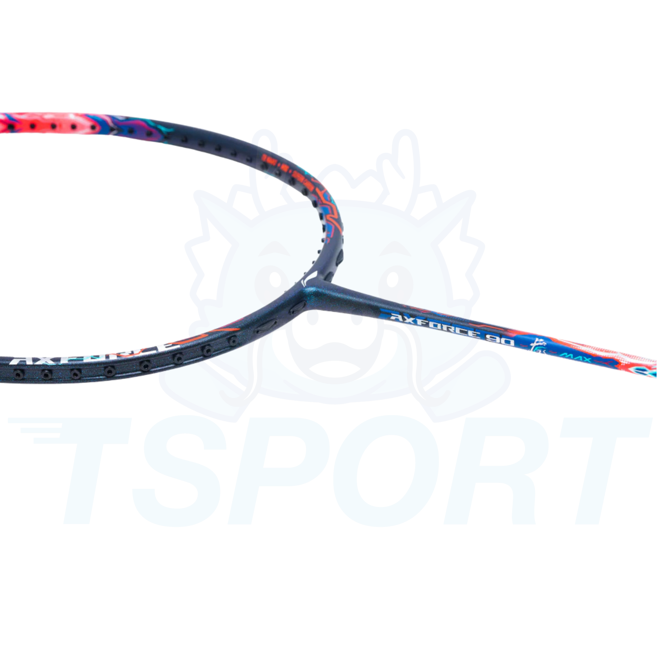 Li-Ning Axforce 90 Tiger Max Badminton Racket - Red