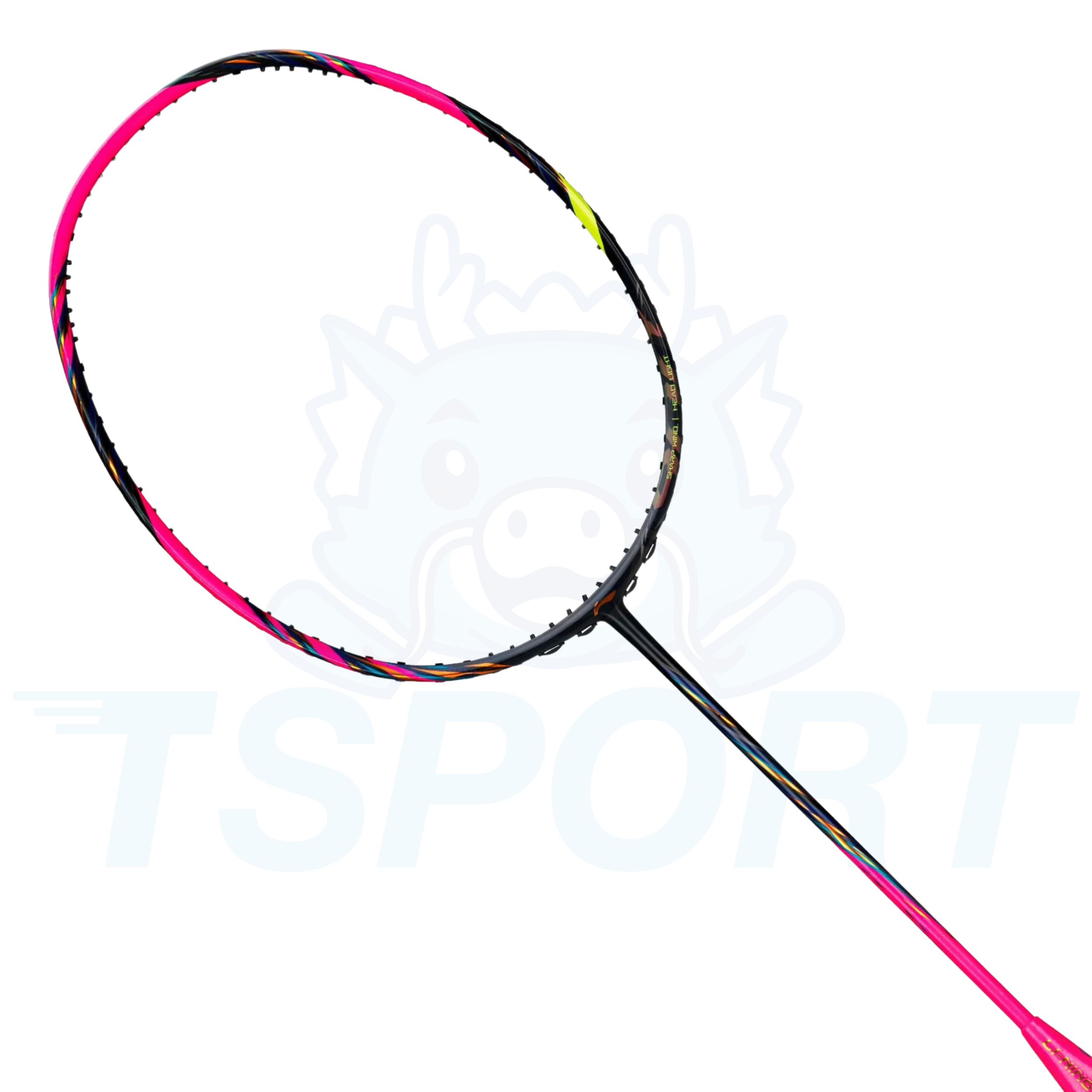 Li-Ning BladeX 900 Badminton Racket - Fluorescent Berry Red