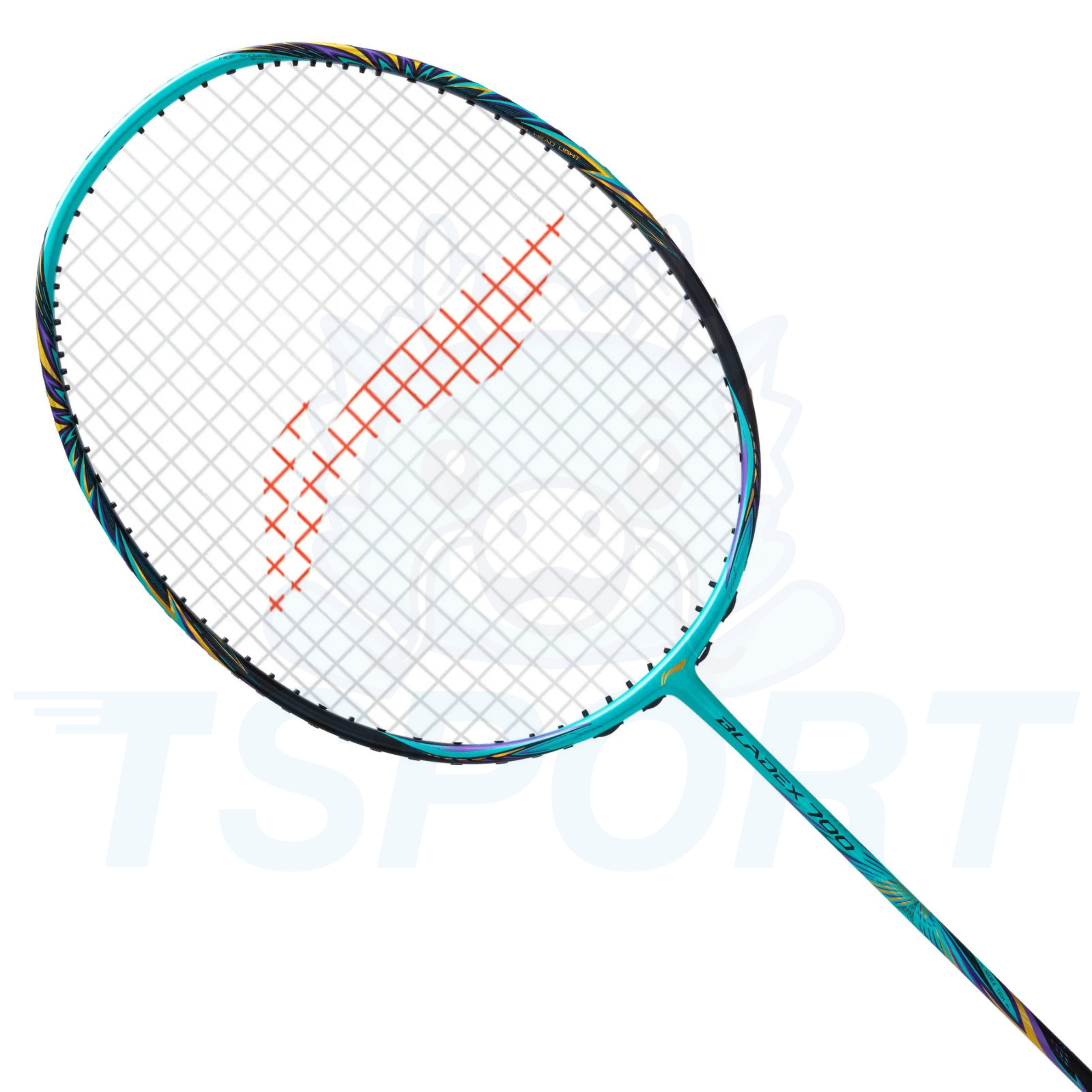 Li-Ning Bladex 700 Badminton Racket - Black / Blue