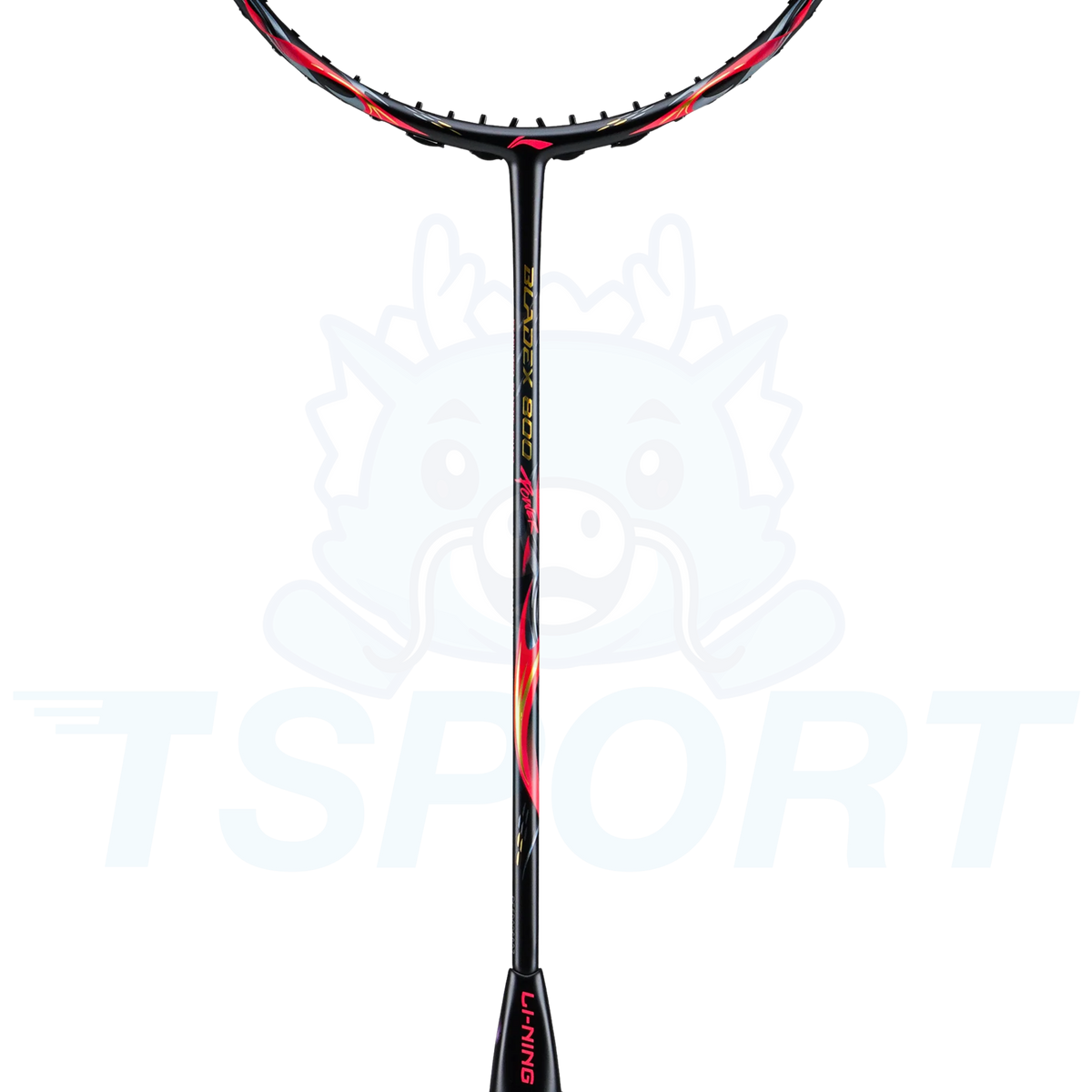 Raquette de badminton Li-Ning Bladex 800 Power - Rouge Lave