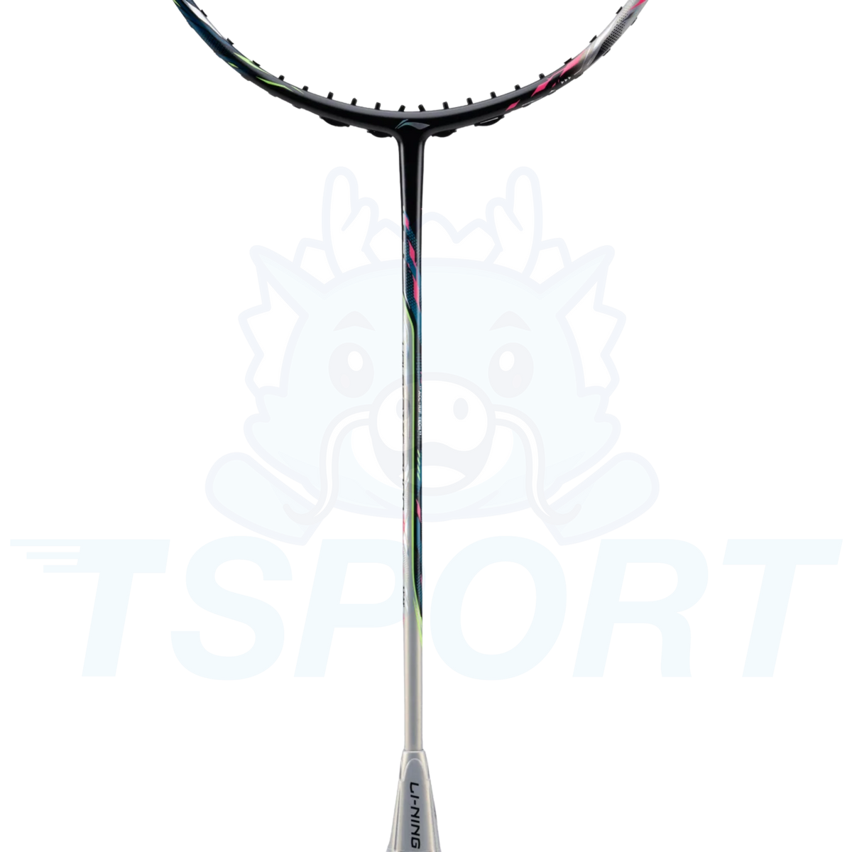 Li-Ning Halbertec 9000 Power Badminton Racket - Black / Silver