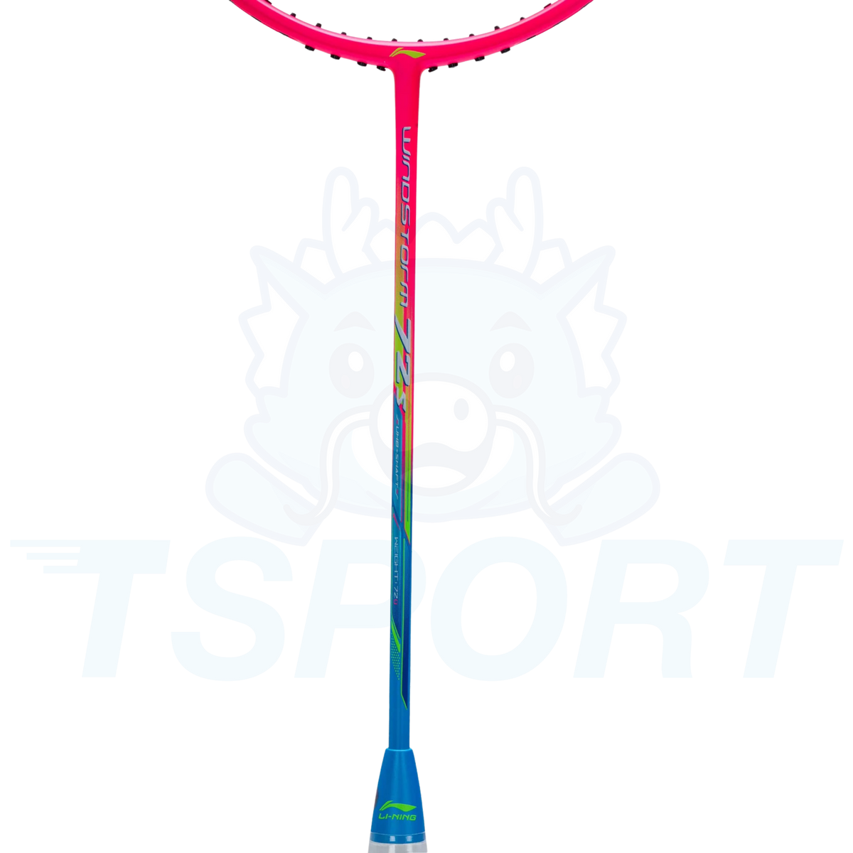 Li-Ning Windstorm 72S Badminton Racket - Pink / Blue