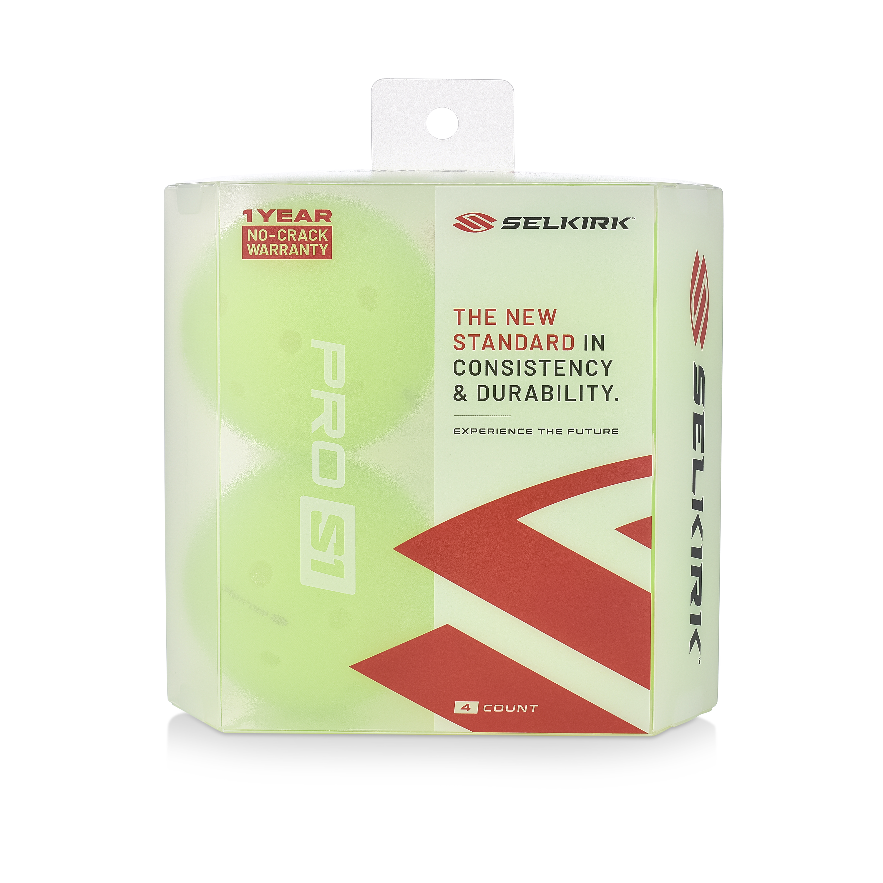 Selkirk Sport Pro S1 Pickleballs 4pc - Neon Green