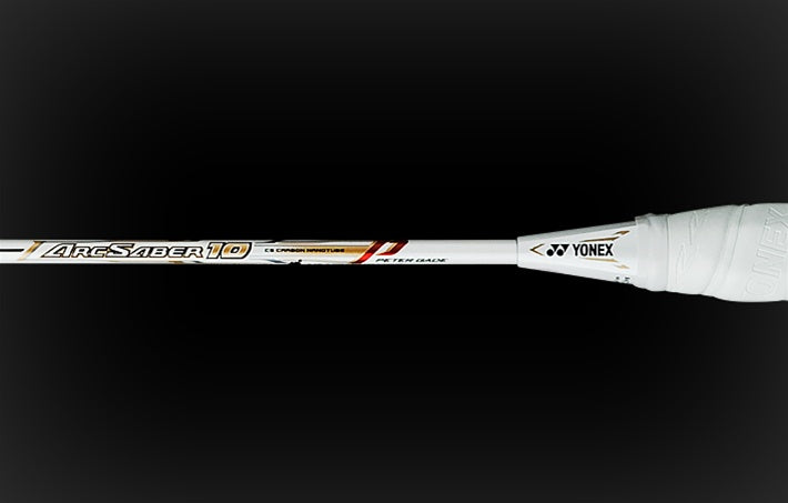 [Pre-Owned] Yonex Arcsaber 10 Peter Gade Limited Badminton Racket - White