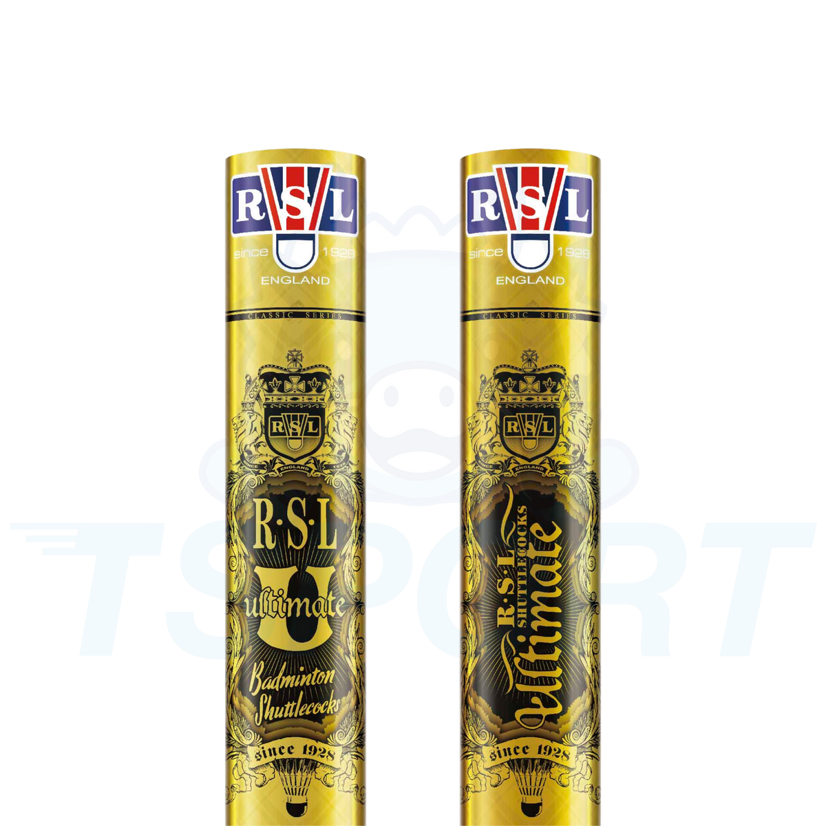 RSL Ultimate Goose Feather Shuttlecocks - 1 tube 12pcs - Volants RSL Ultimate