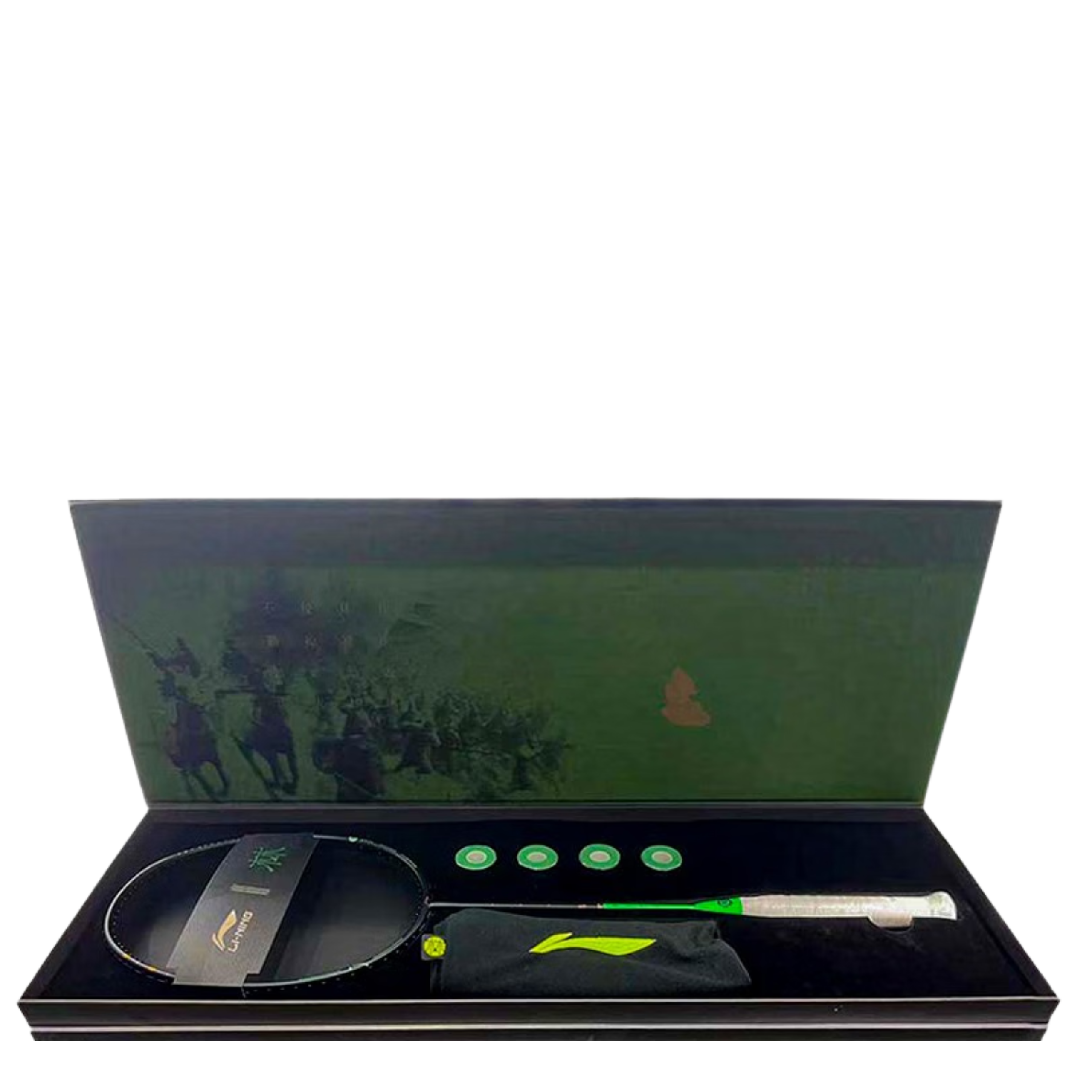 Li-Ning Four Elements Badminton Racket Gift Box - Forest