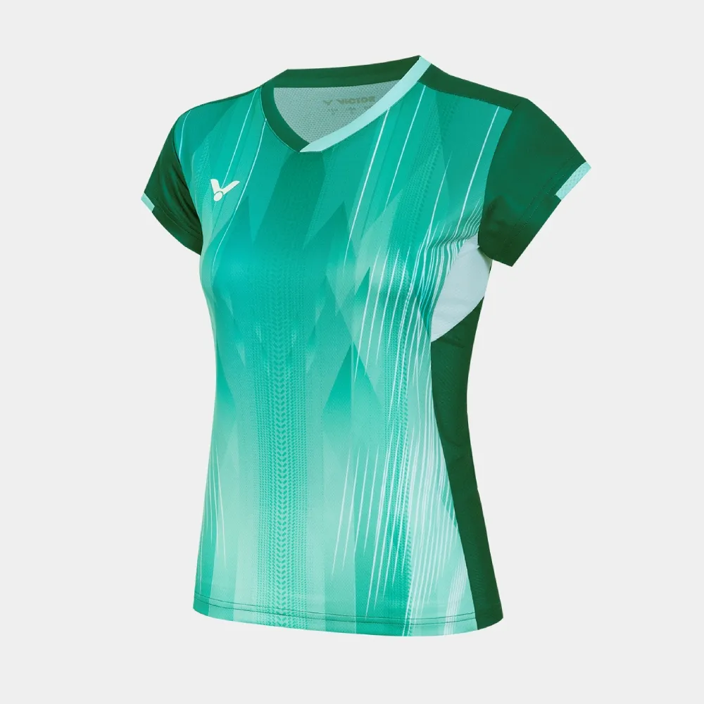 Victor Knitted T-shirt T-61002TD T/G/D/F Tournament US Women