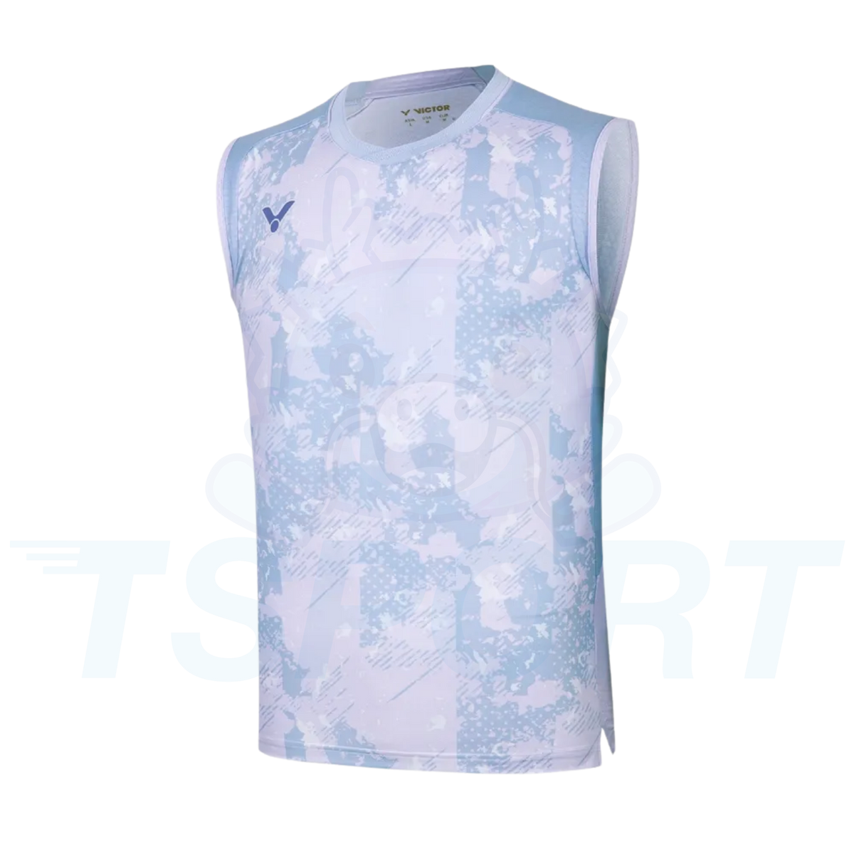 Victor Knitted Unisex Sleeveless T-Shirt T-65001 T - Lavender