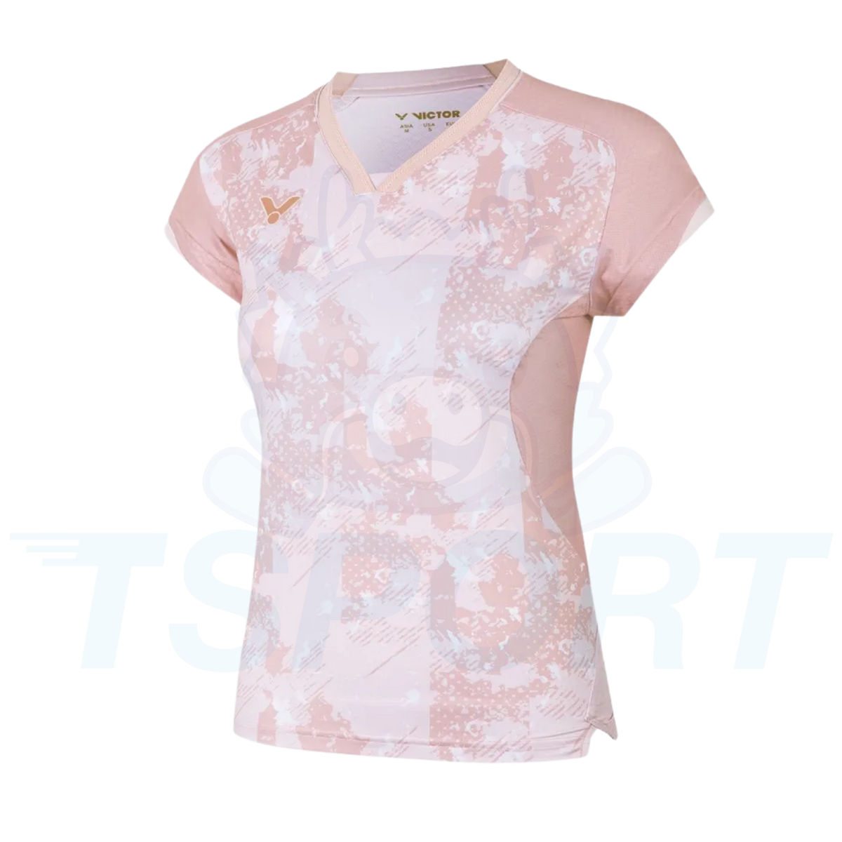Victor Knitted Women T-Shirt T-66000 I - Rose Cloud