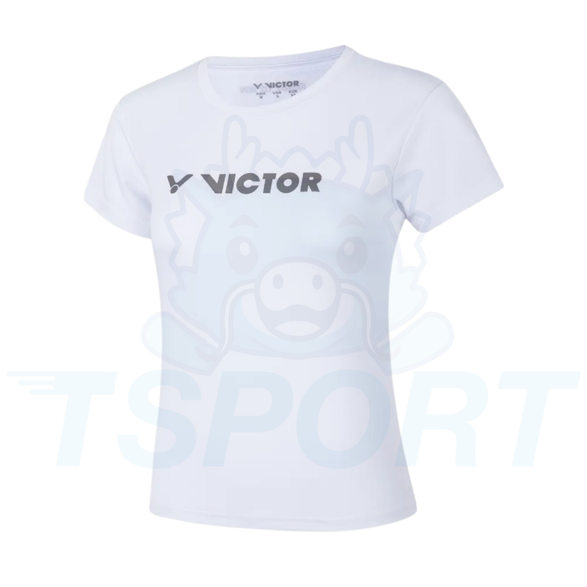 Victor Knitted Female T-Shirt T-66012 A - Bright White