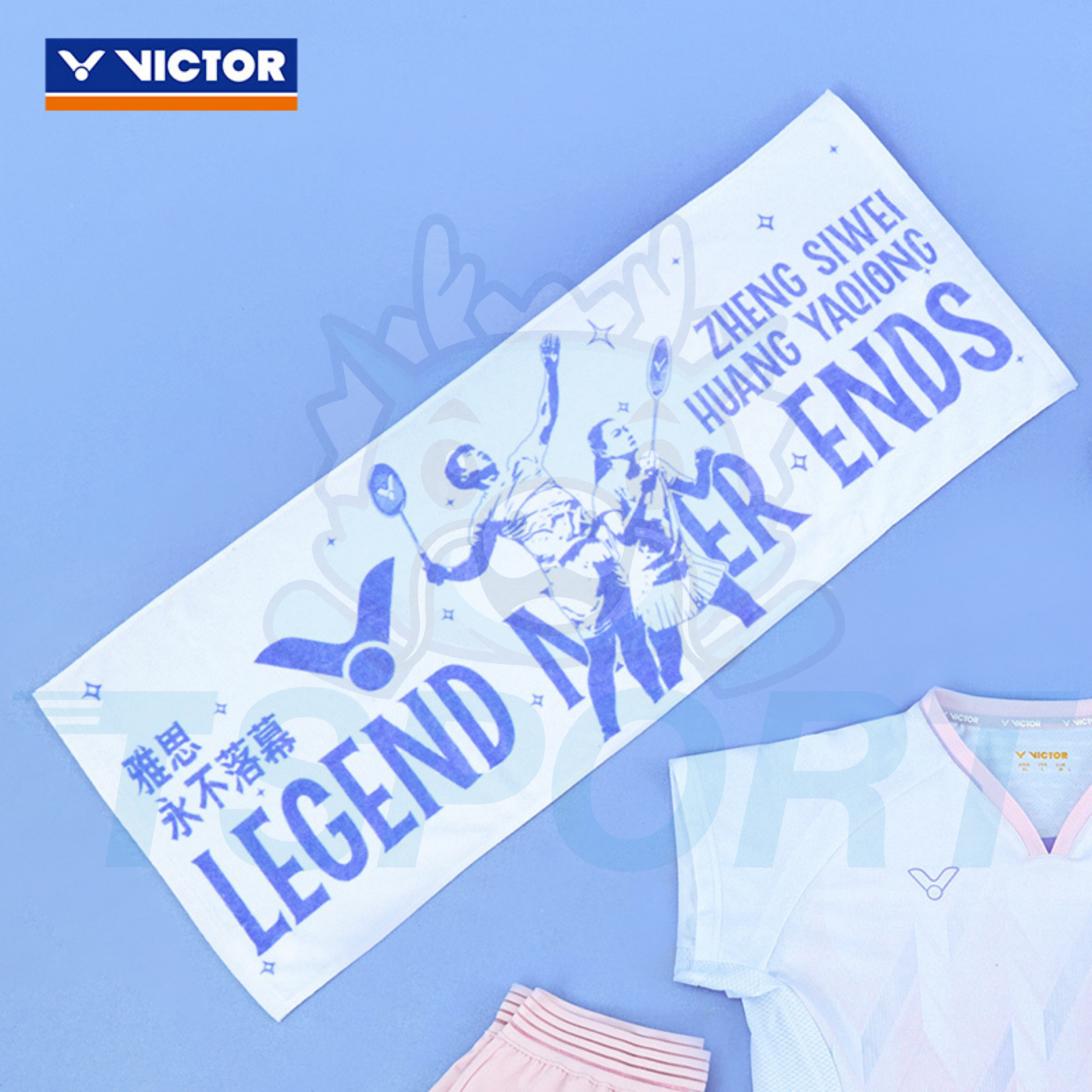 Victor x Zheng Si Wei Collection 2.0 Towel TW1120YASI