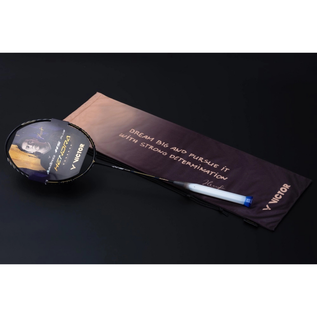 [Pre-Owned][Trade] Victor Auraspeed Hypersonic Plus Hendra Black Badminton Racket