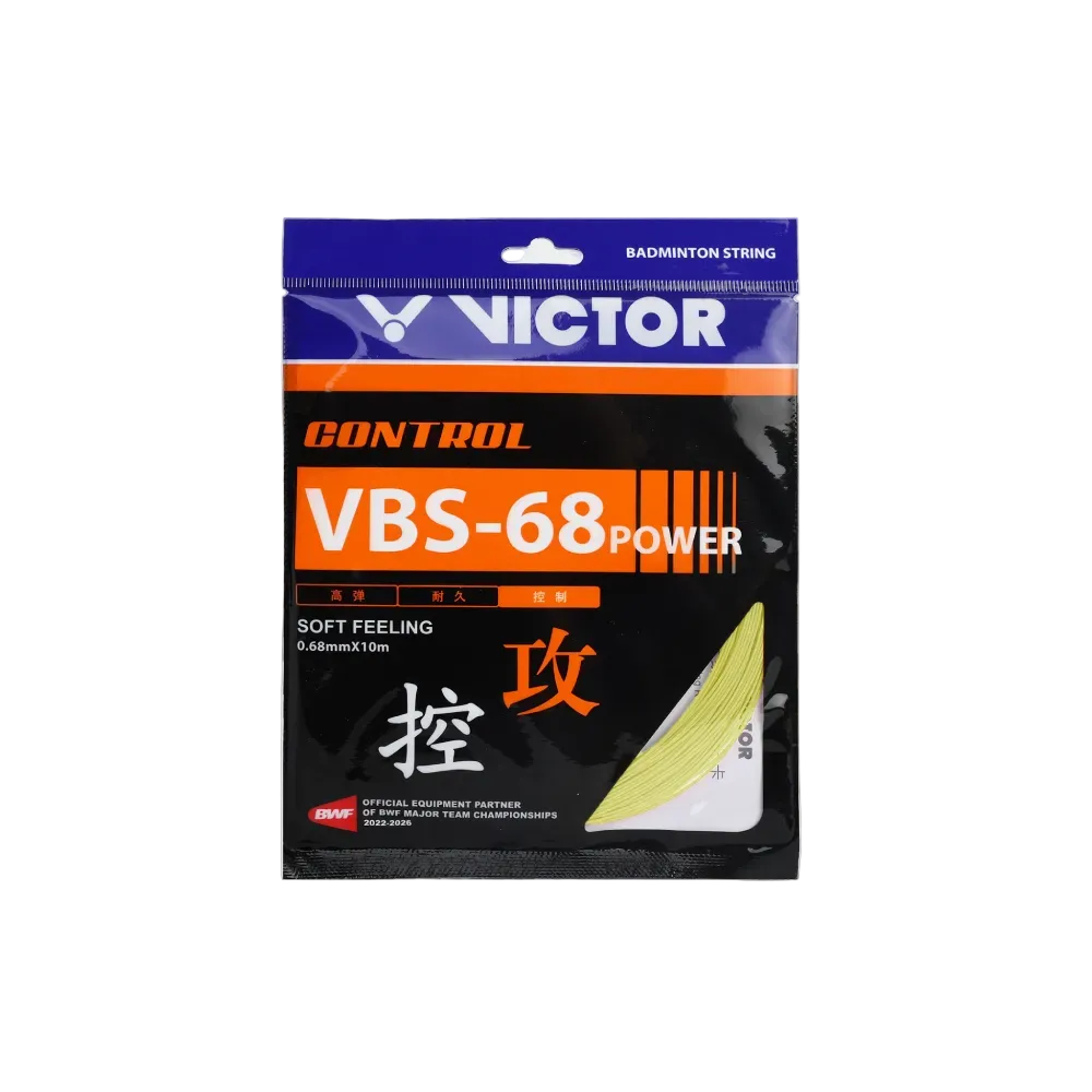 Victor VBS-68 Power Badminton String - 0.68mm x 10m