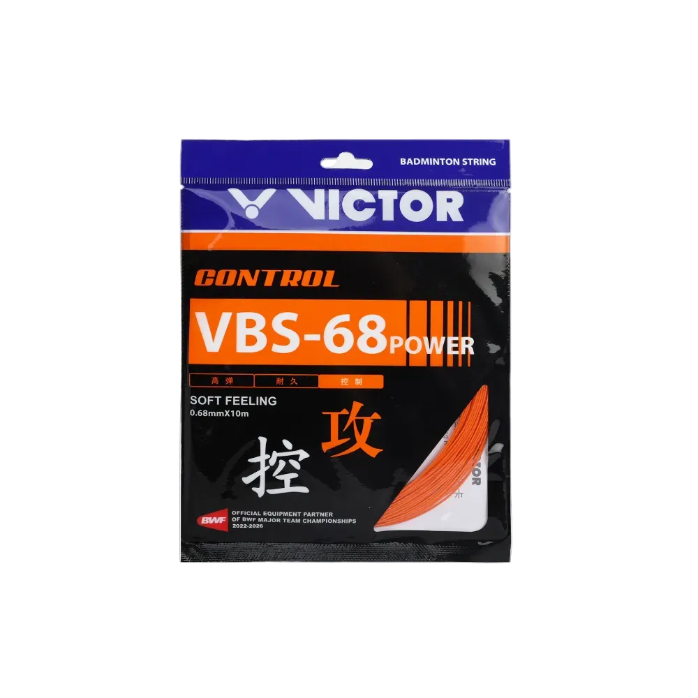 Victor VBS-68 Power Badminton String - 0.68mm x 10m