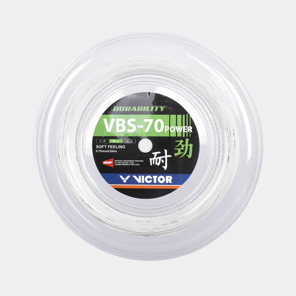 Victor VBS-70 Power - Bobine de cordage de badminton - 200m