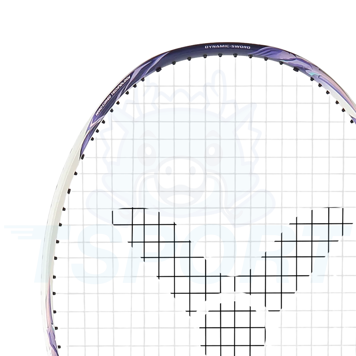 Victor AuraSpeed VRD-J Badminton Racket - Crystal Purple