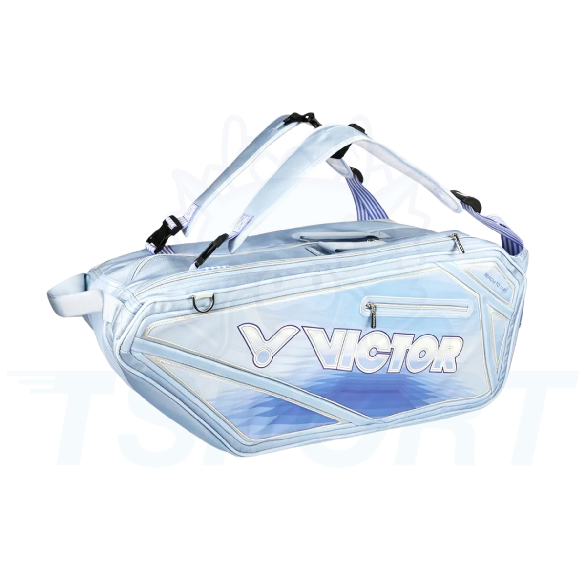 Victor 9-Piece Racket Bag BR9316-FM - Brillian Blue / Sky Blue