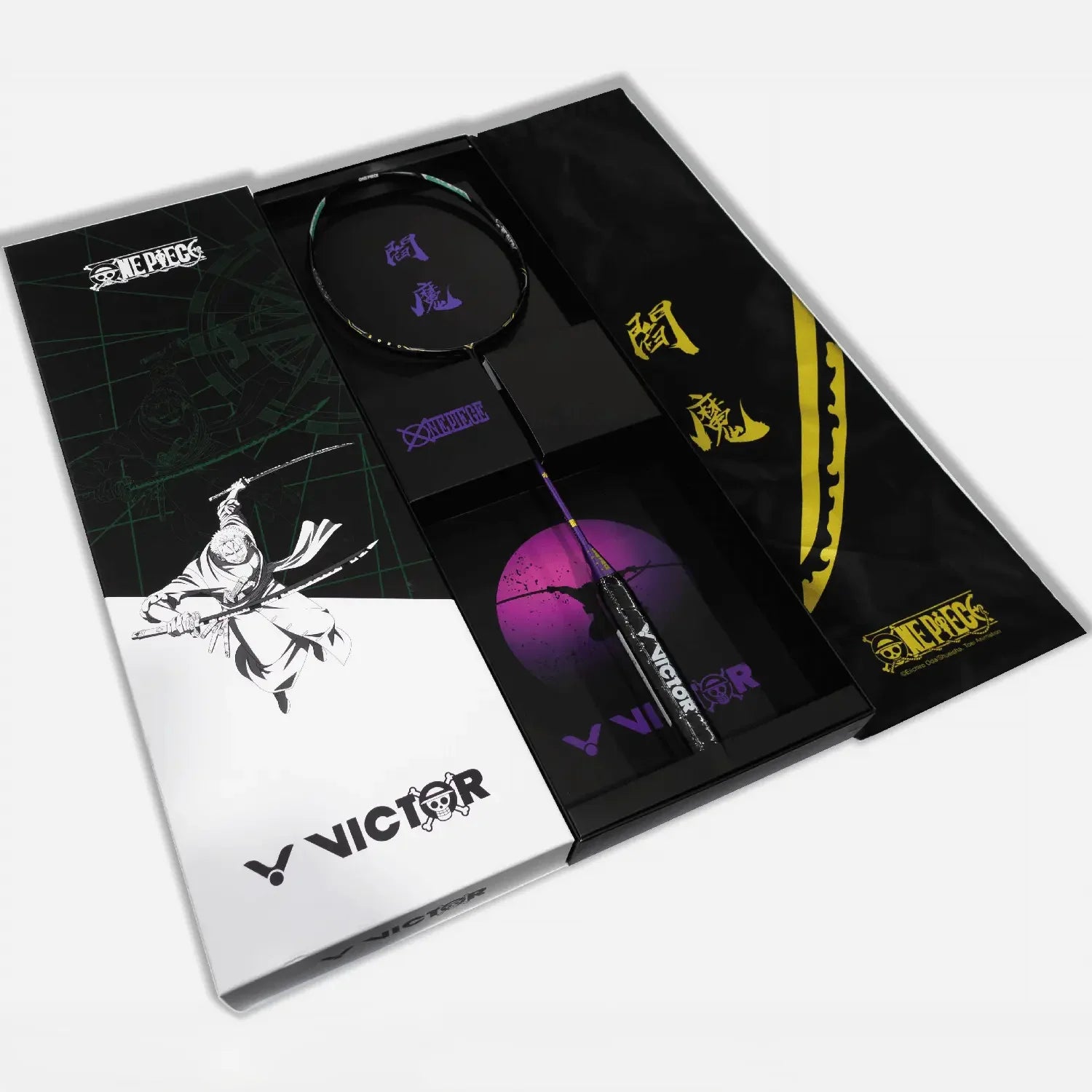 Victor AURASPEED ONE PIECE ENMA RACKET GIFT SET