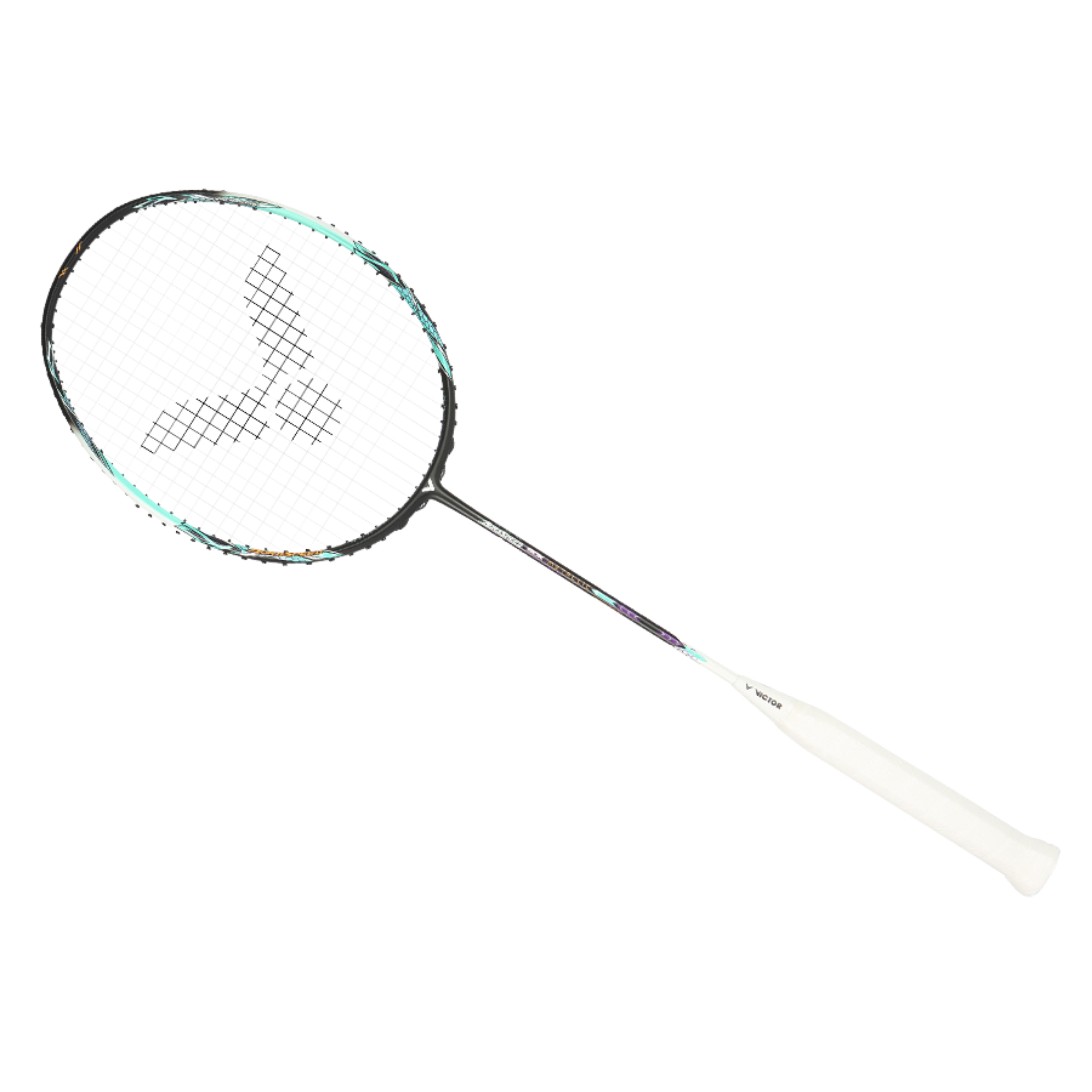 Victor Auraspeed 90K Metallic Badminton Racket - Pale Turquoise