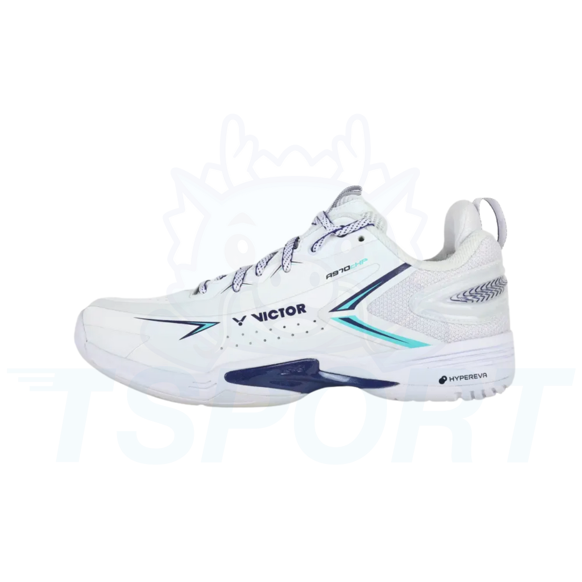 Victor Badminton Shoes A970cHP-AB - White / Spectrum Blue